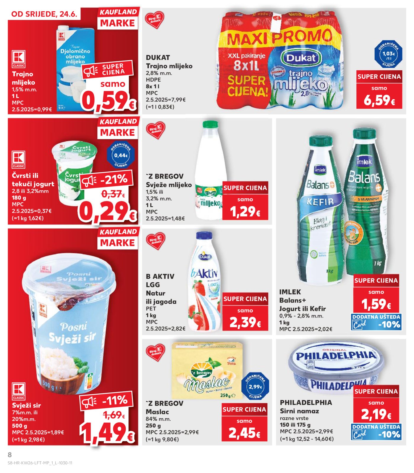 Kaufland katalog Akcija 24.06. - 30.06.2026.
