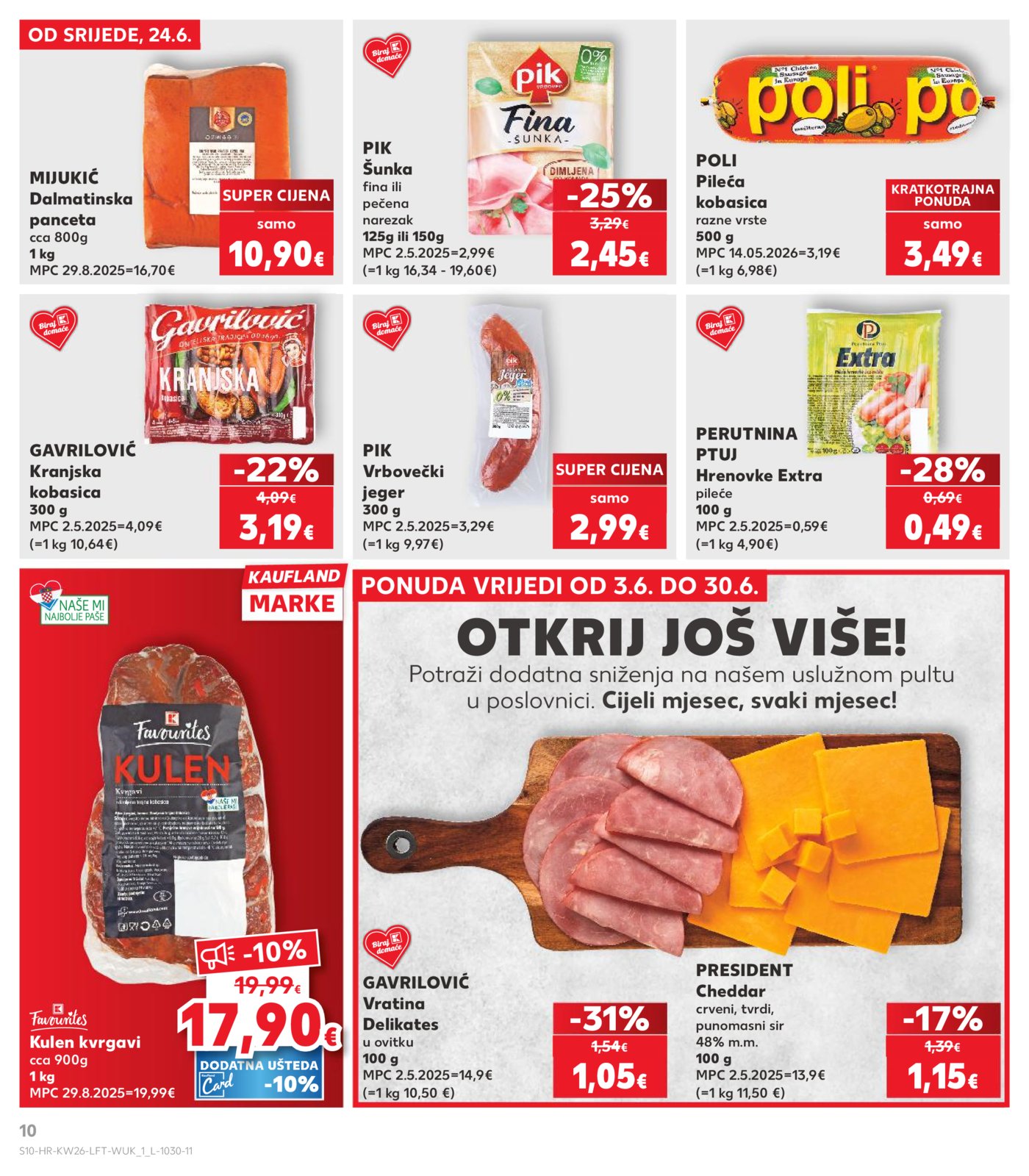 Kaufland katalog Akcija 24.06. - 30.06.2026.