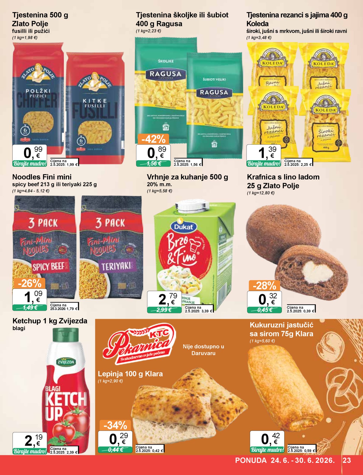 KTC katalog Široke potrošnje 24.06.-30.06.2026.