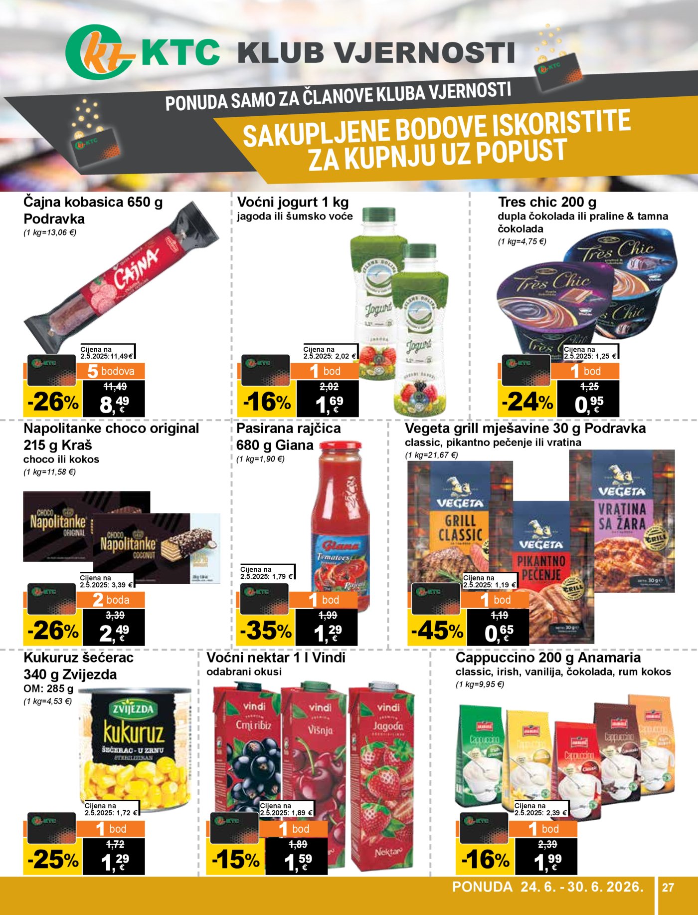 KTC katalog Široke potrošnje 24.06.-30.06.2026.