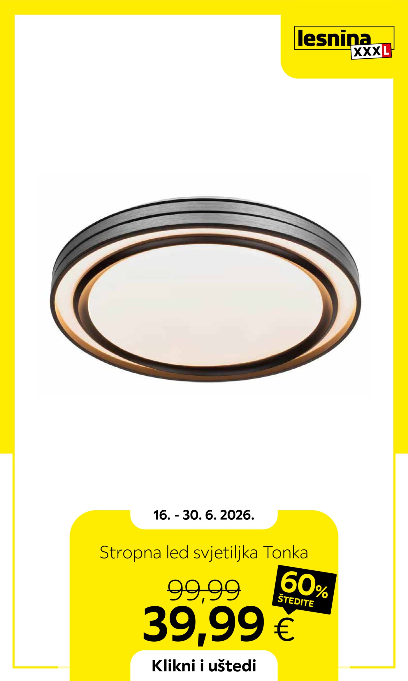 Lesnina katalog Akcija 16.06.-30.06.2026.