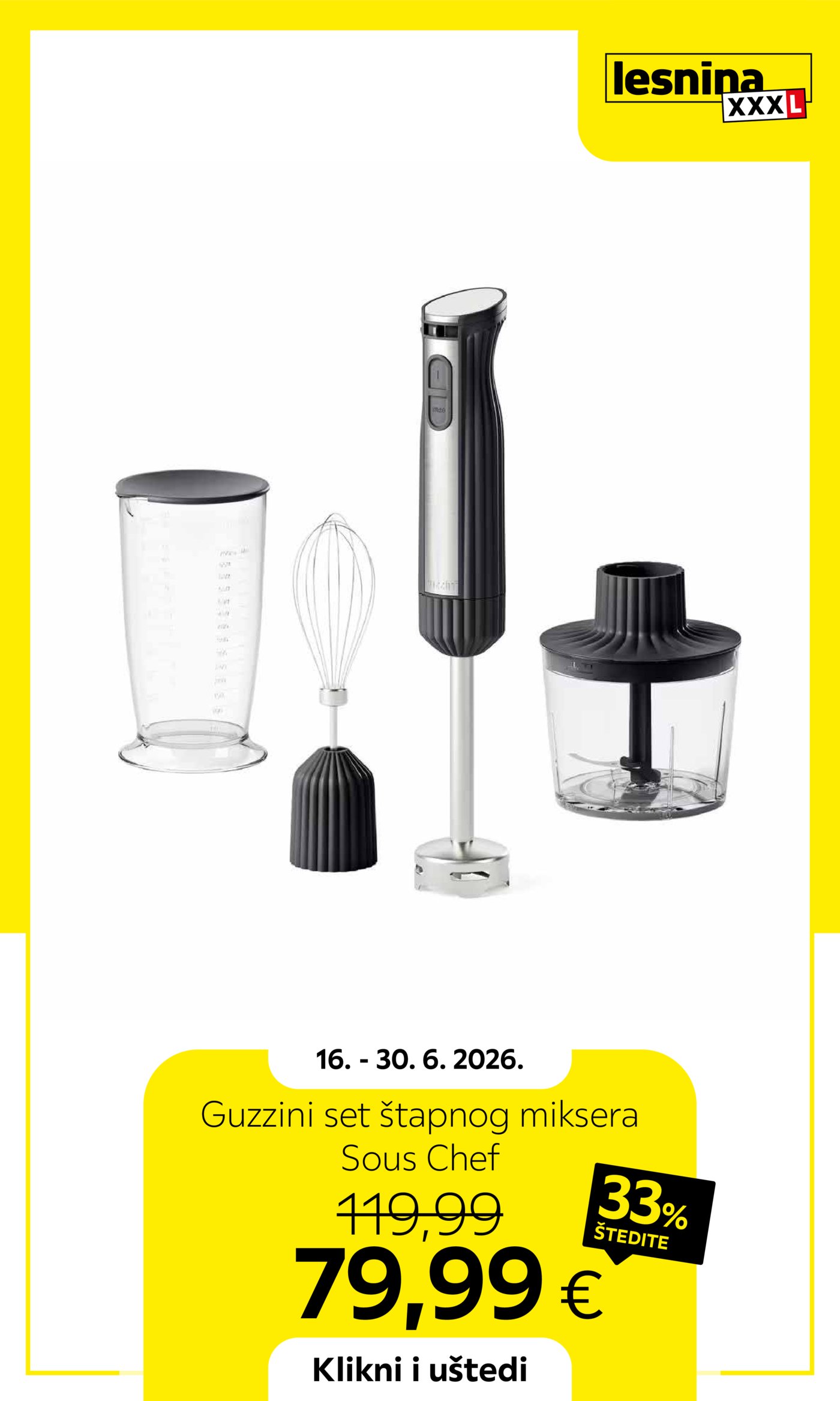 Lesnina katalog Akcija 16.06.-30.06.2026.