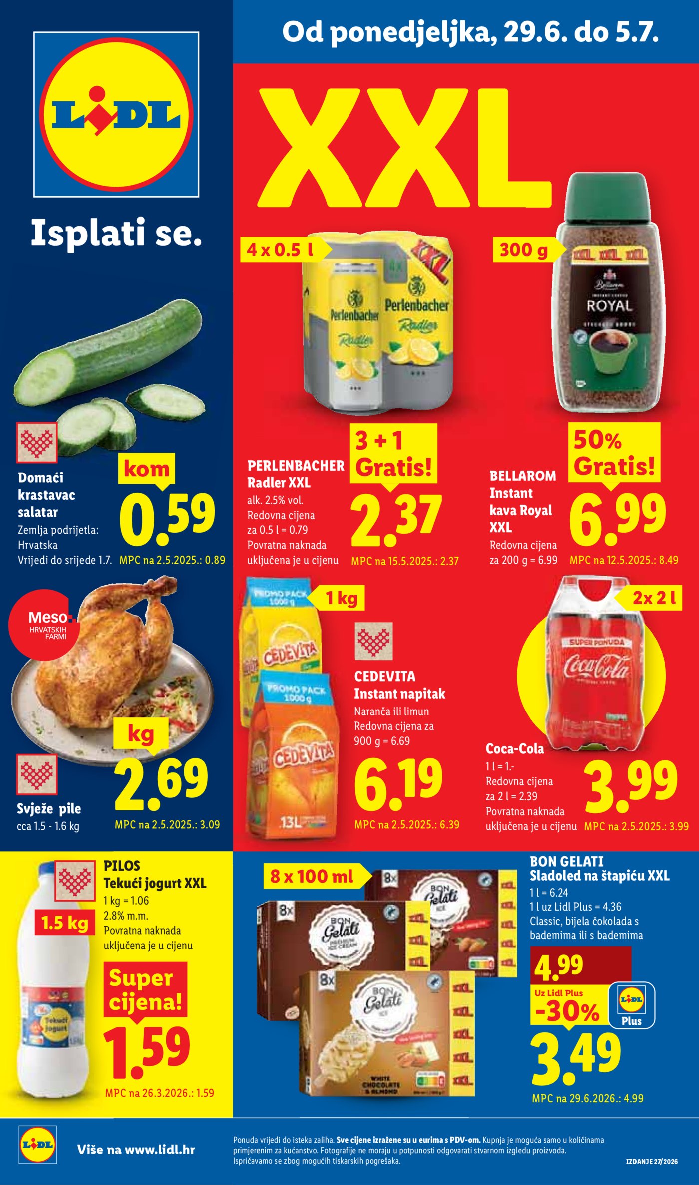 Lidl katalog Akcija 29.06.-05.07.2026.