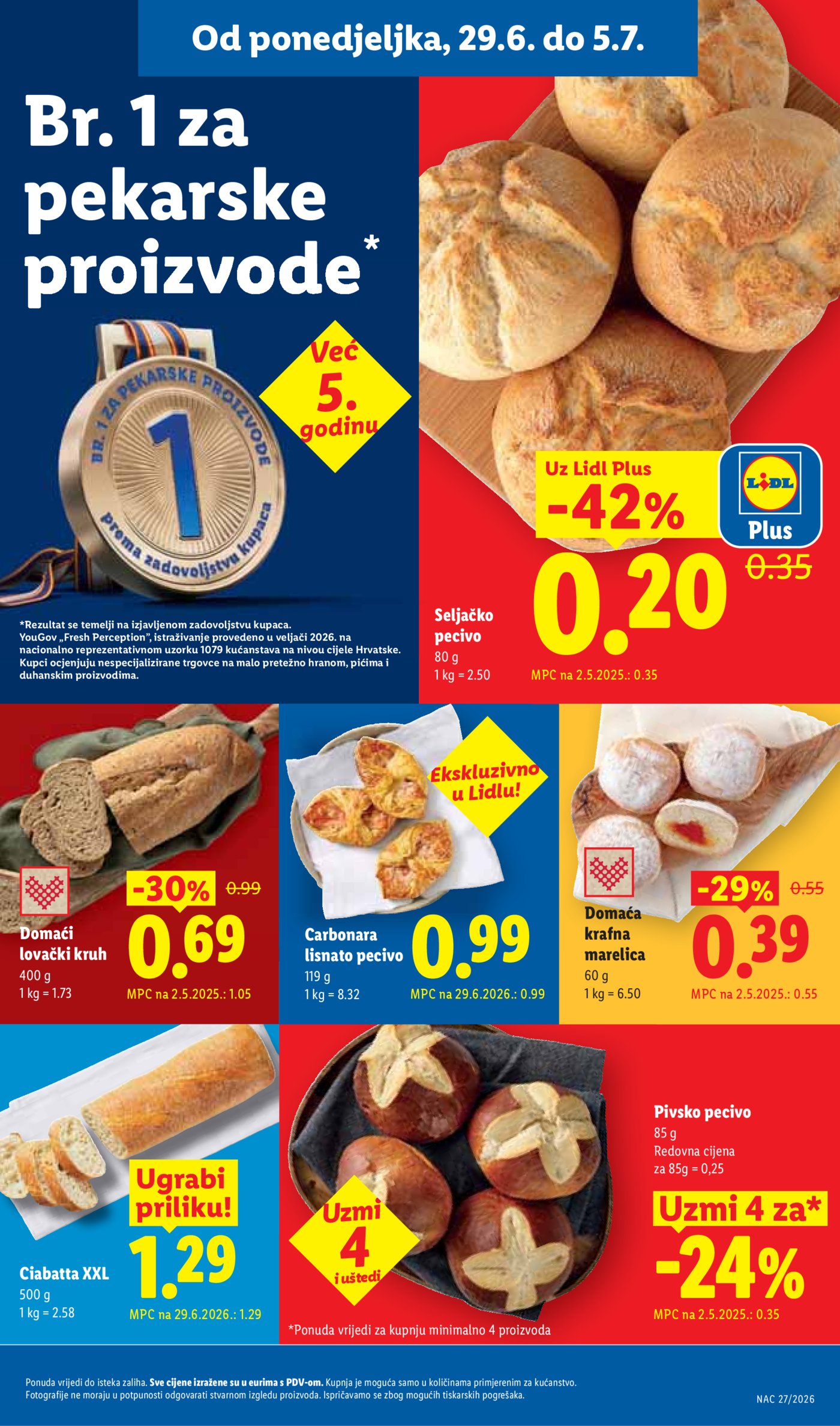 Lidl katalog Akcija 29.06.-05.07.2026.