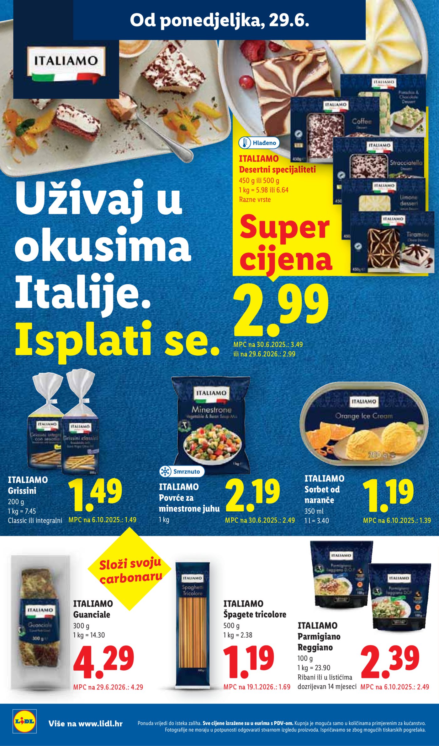 Lidl katalog Akcija 29.06.-05.07.2026.