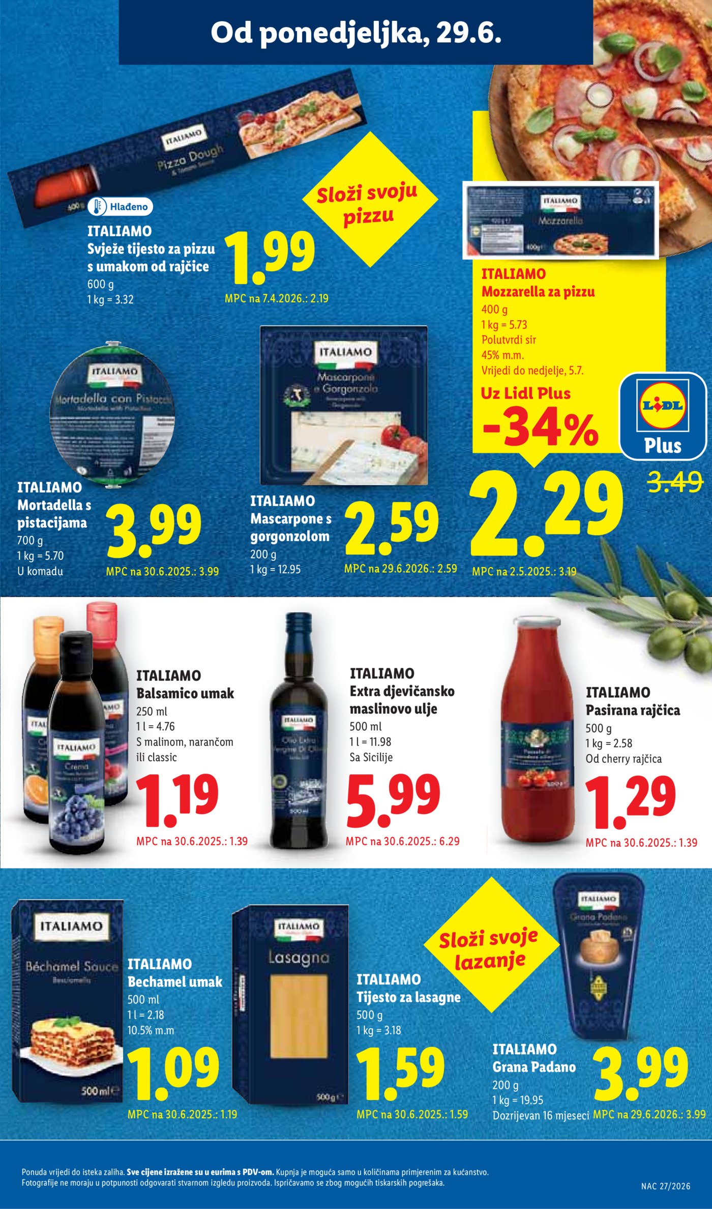 Lidl katalog Akcija 29.06.-05.07.2026.