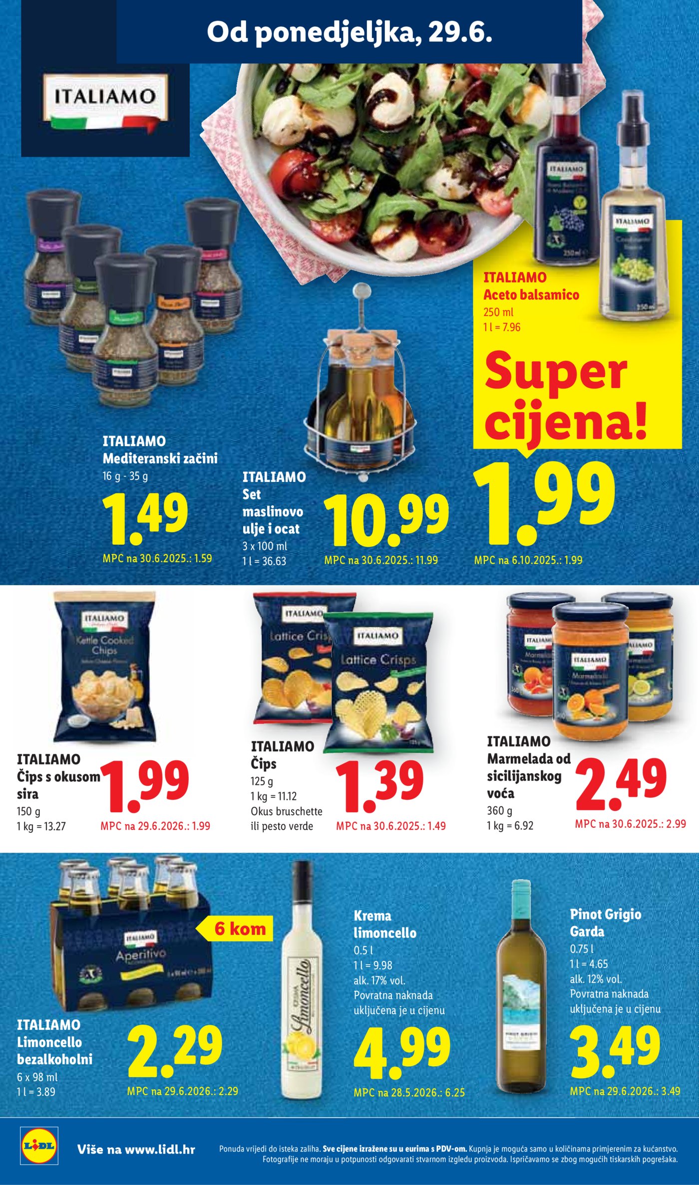 Lidl katalog Akcija 29.06.-05.07.2026.