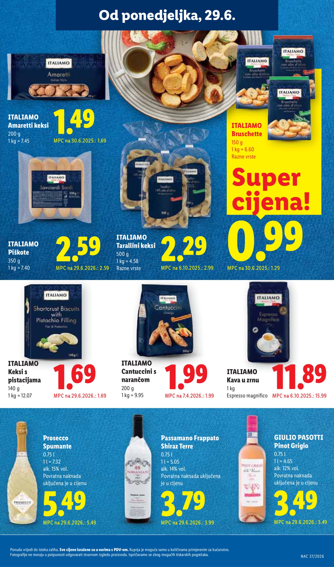 Lidl katalog Akcija 29.06.-05.07.2026.