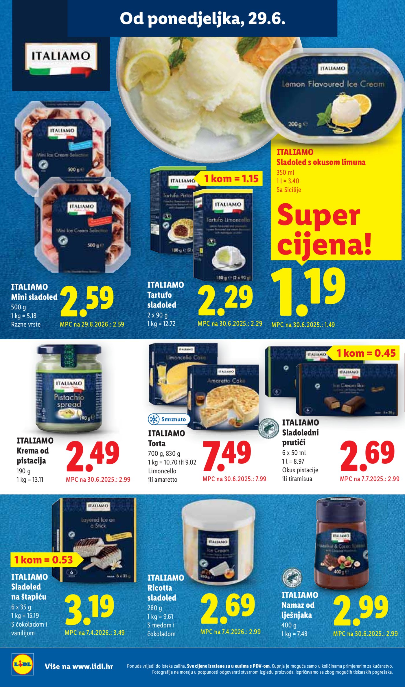 Lidl katalog Akcija 29.06.-05.07.2026.