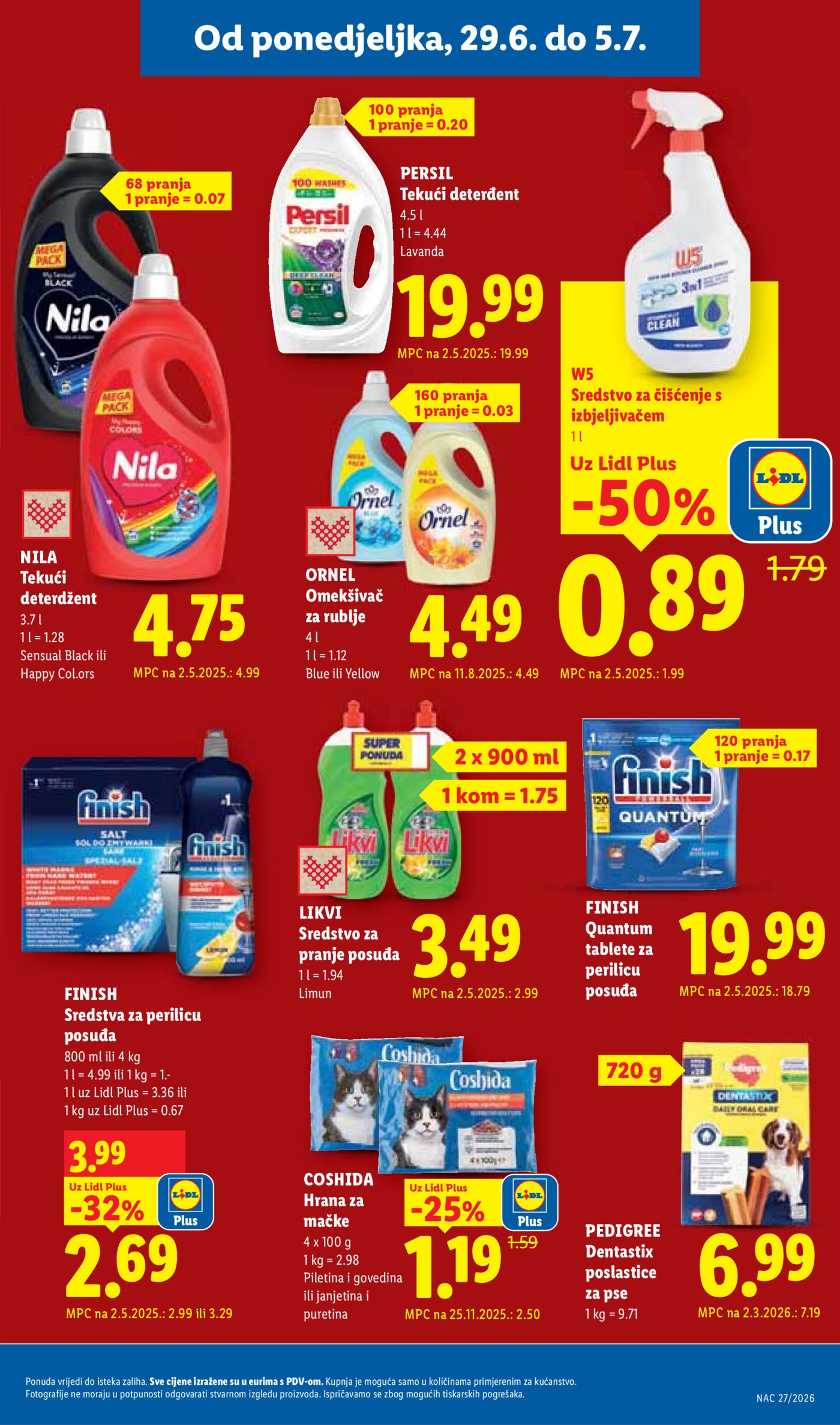 Lidl katalog Akcija 29.06.-05.07.2026.