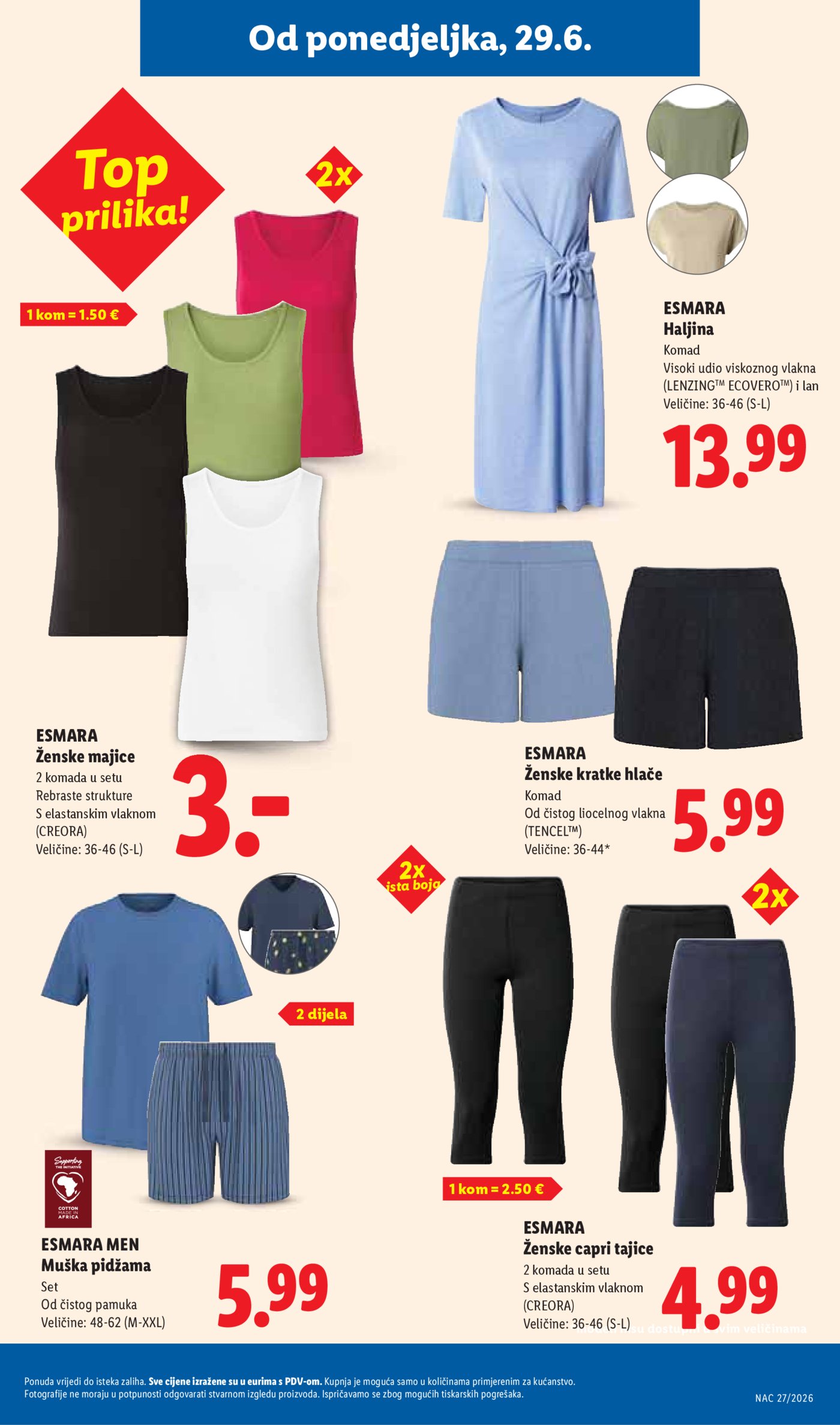 Lidl katalog Akcija 29.06.-05.07.2026.