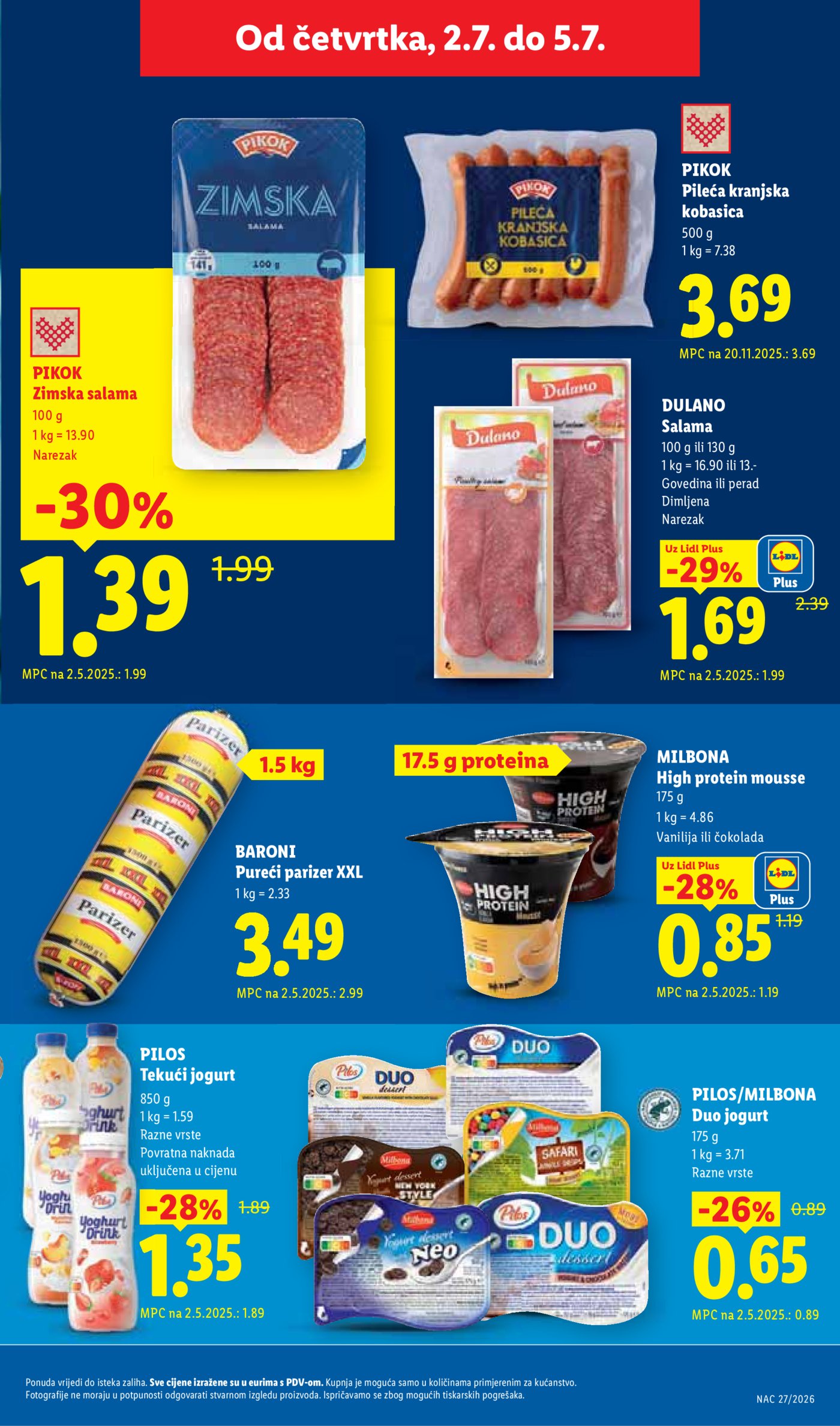 Lidl katalog Akcija 29.06.-05.07.2026.