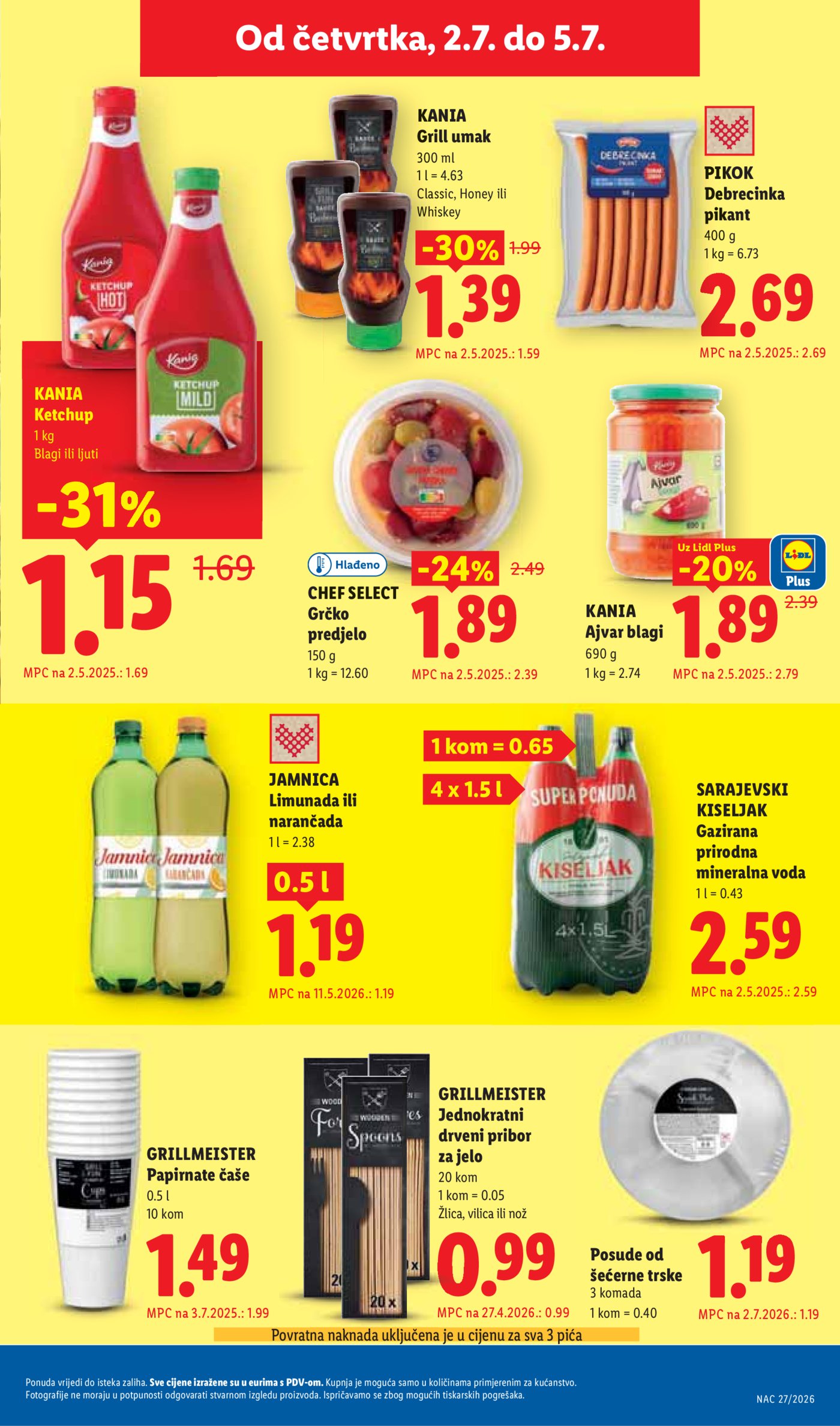 Lidl katalog Akcija 29.06.-05.07.2026.