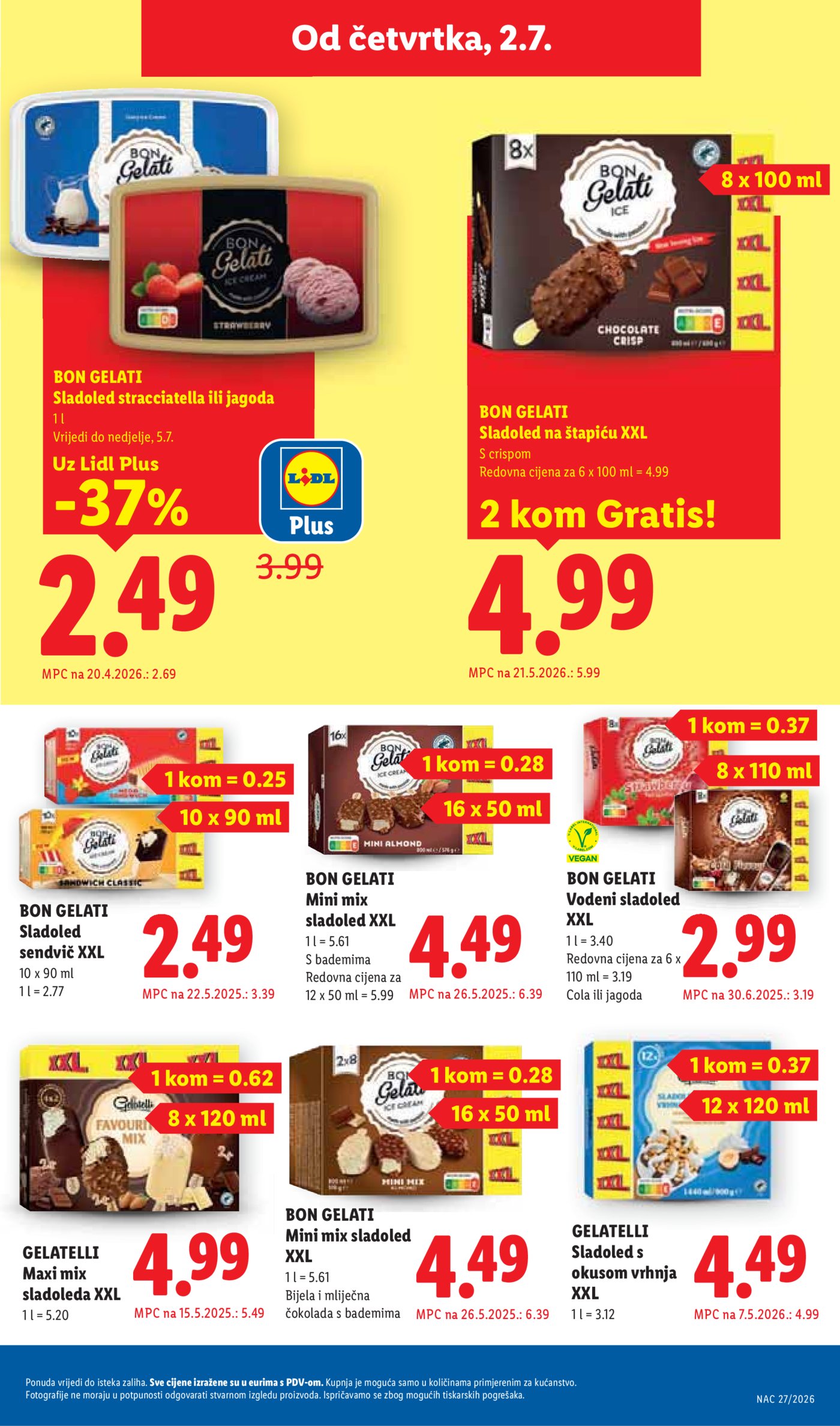 Lidl katalog Akcija 29.06.-05.07.2026.