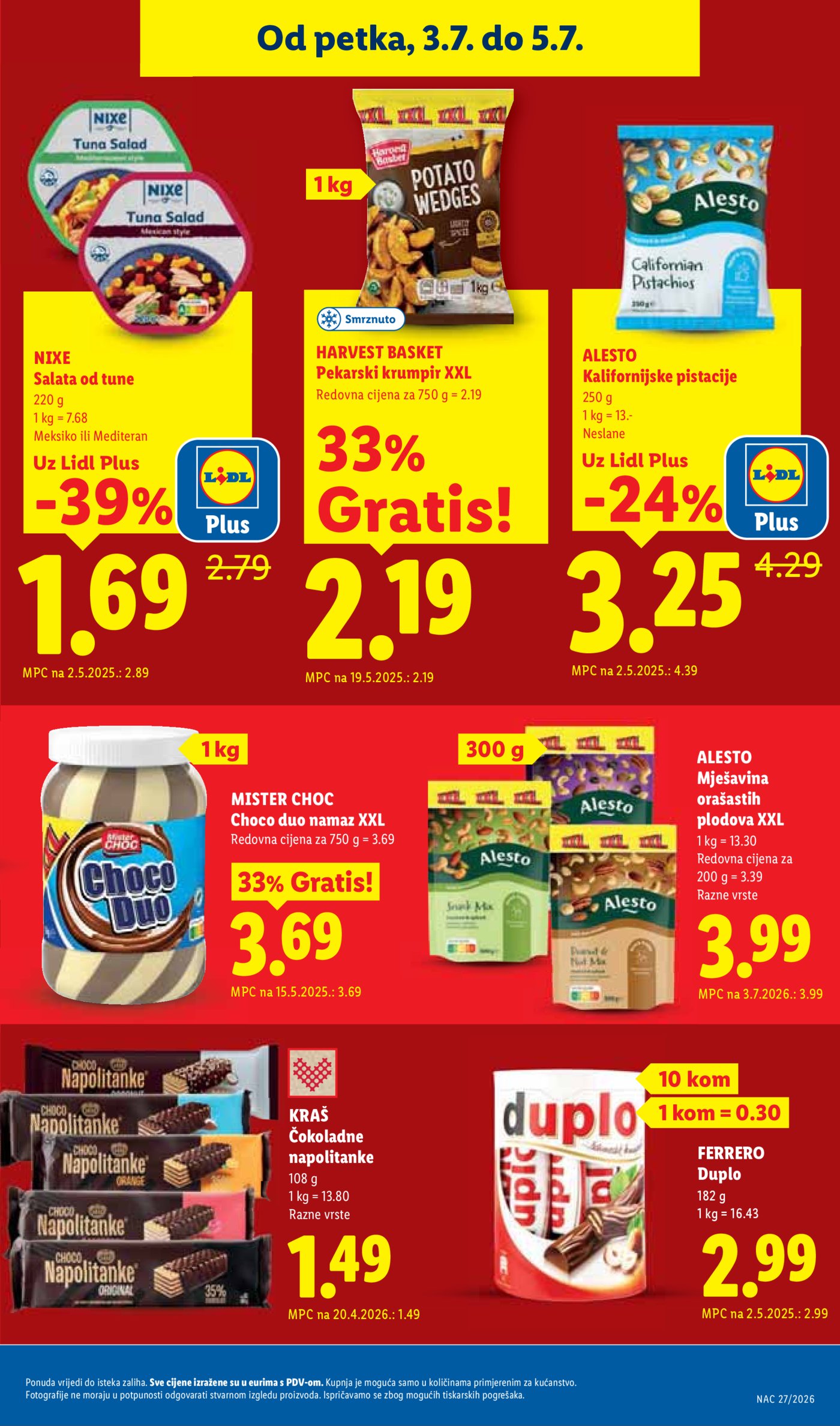 Lidl katalog Akcija 29.06.-05.07.2026.