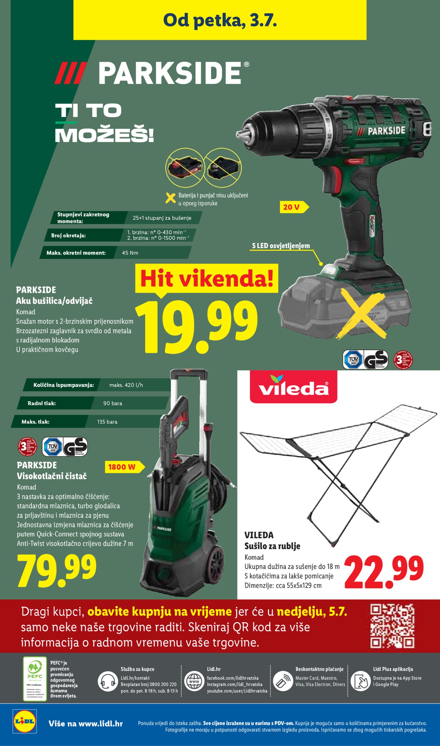 Lidl katalog Akcija 29.06.-05.07.2026.