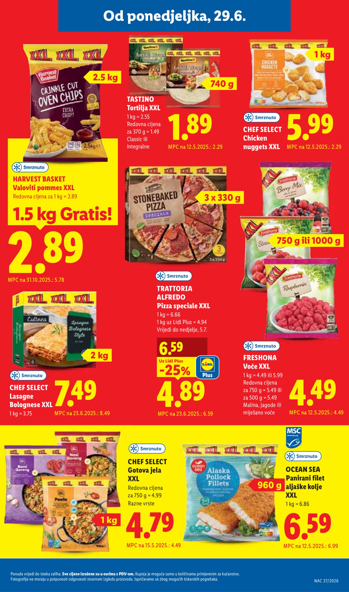 Lidl katalog Akcija 29.06.-05.07.2026.
