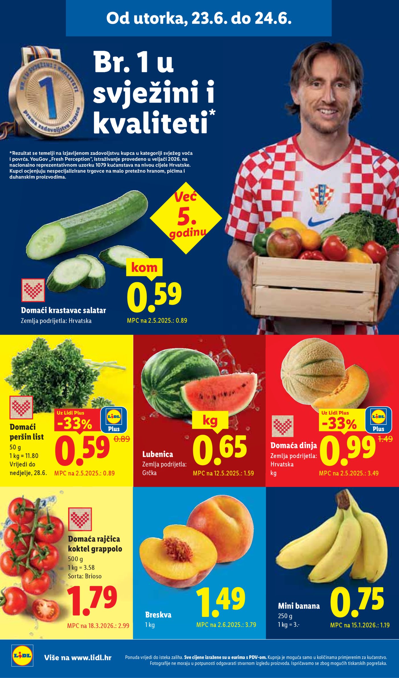 Lidl katalog Super ponuda od utorka 23.06. - 28.06.2026.