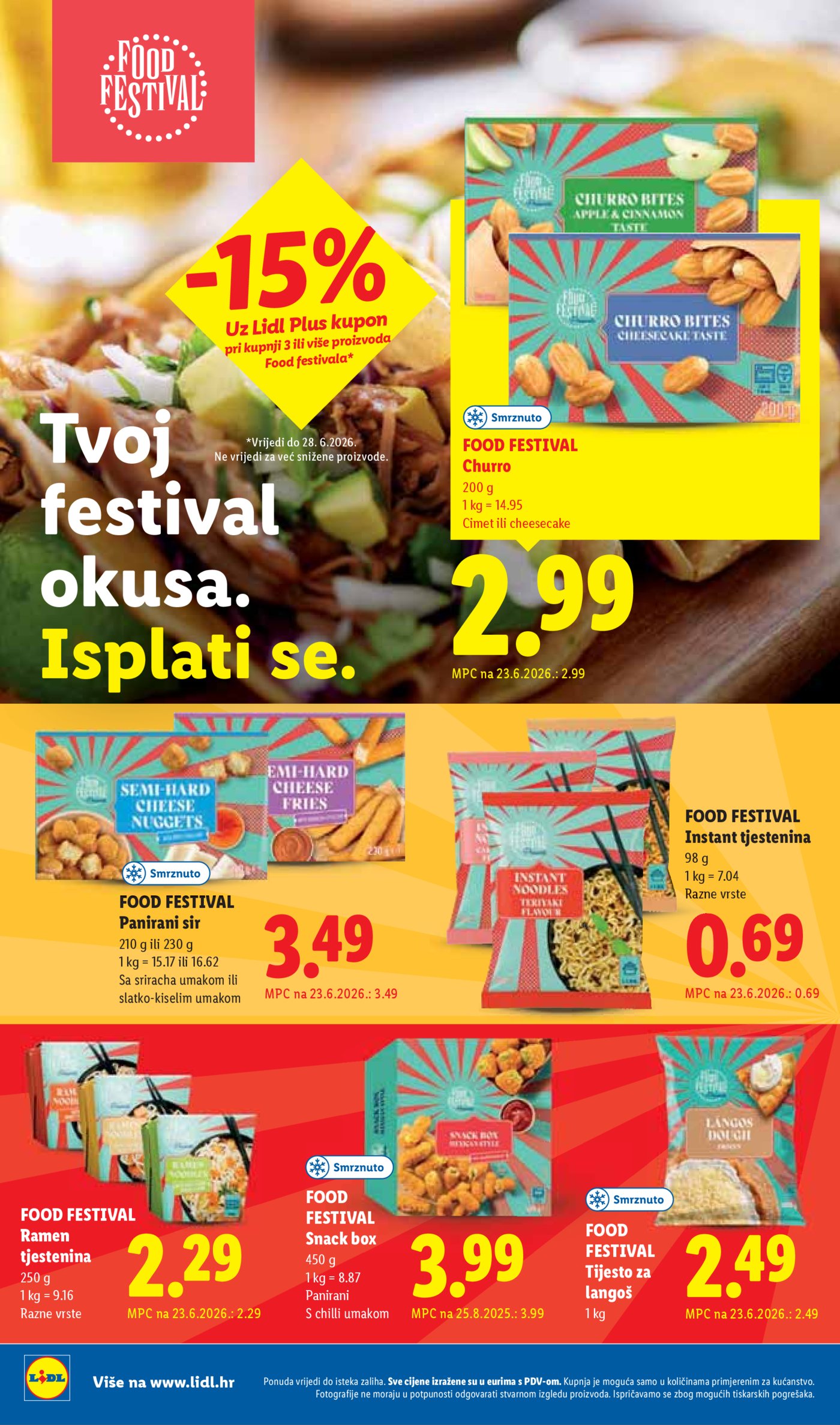 Lidl katalog Super ponuda od utorka 23.06. - 28.06.2026.
