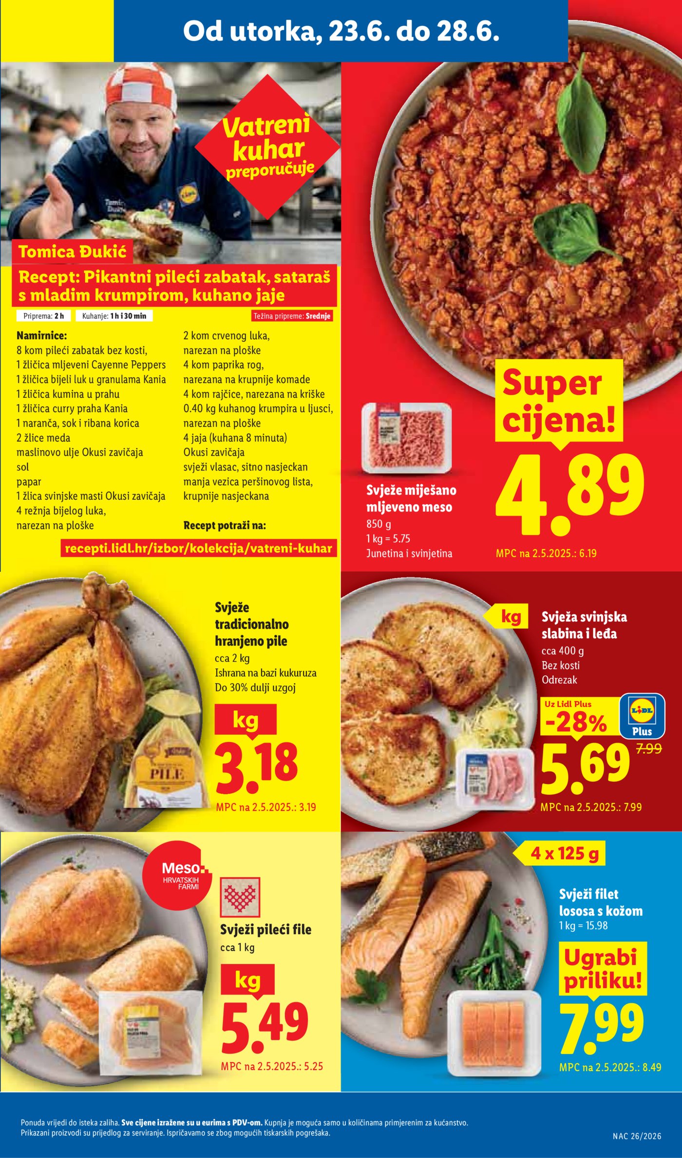 Lidl katalog Super ponuda od utorka 23.06. - 28.06.2026.