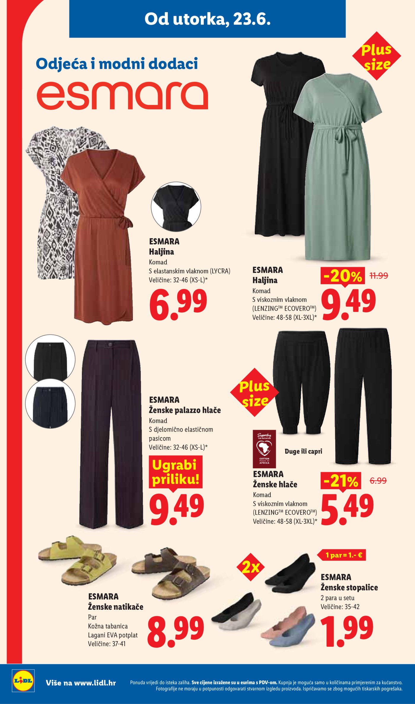 Lidl katalog Super ponuda od utorka 23.06. - 28.06.2026.