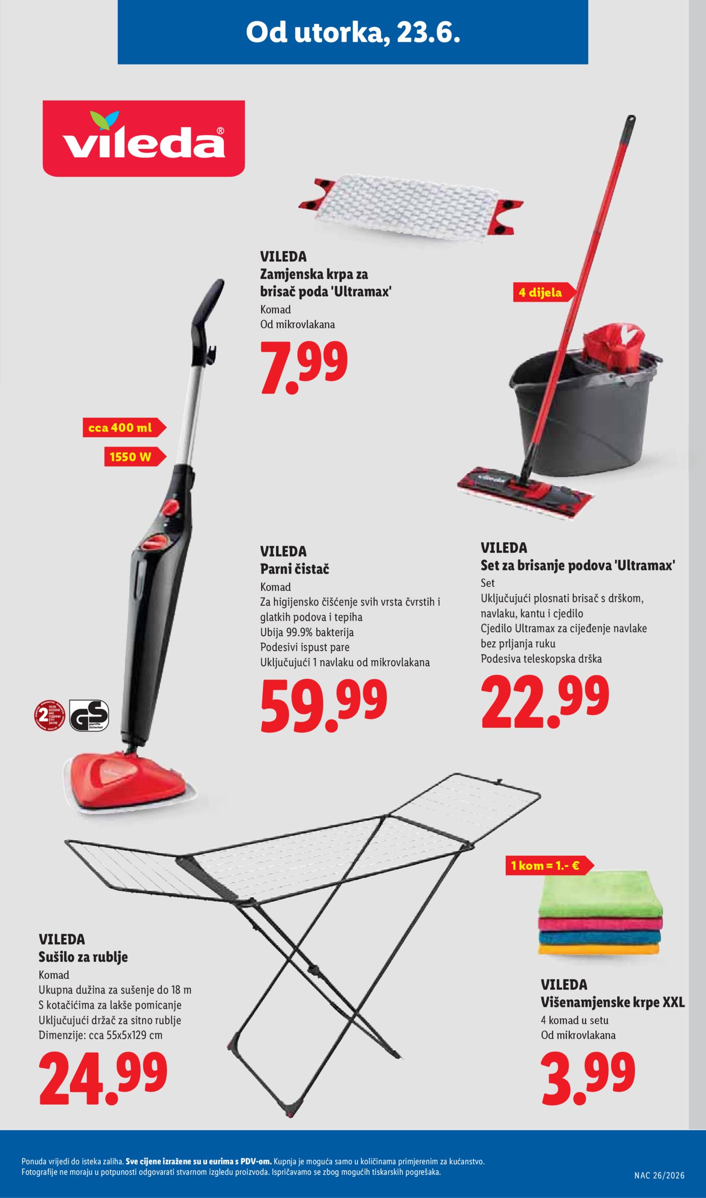 Lidl katalog Super ponuda od utorka 23.06. - 28.06.2026.