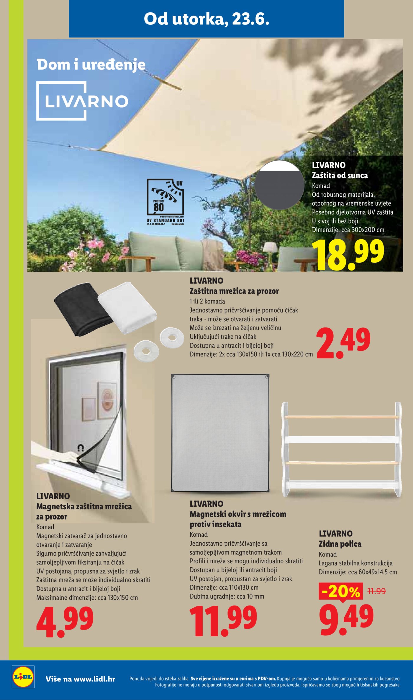 Lidl katalog Super ponuda od utorka 23.06. - 28.06.2026.