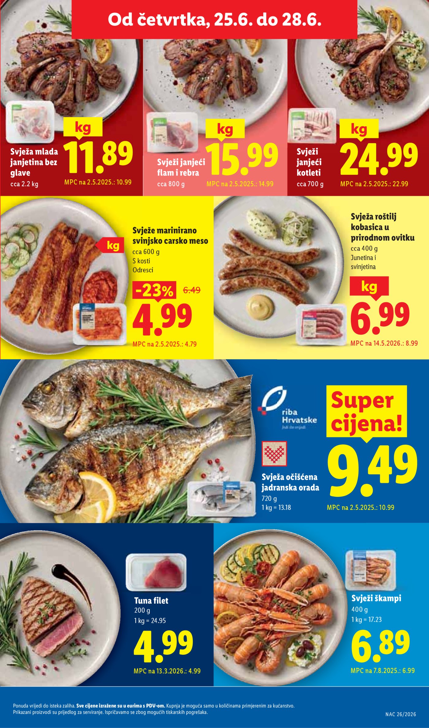 Lidl katalog Super ponuda od utorka 23.06. - 28.06.2026.