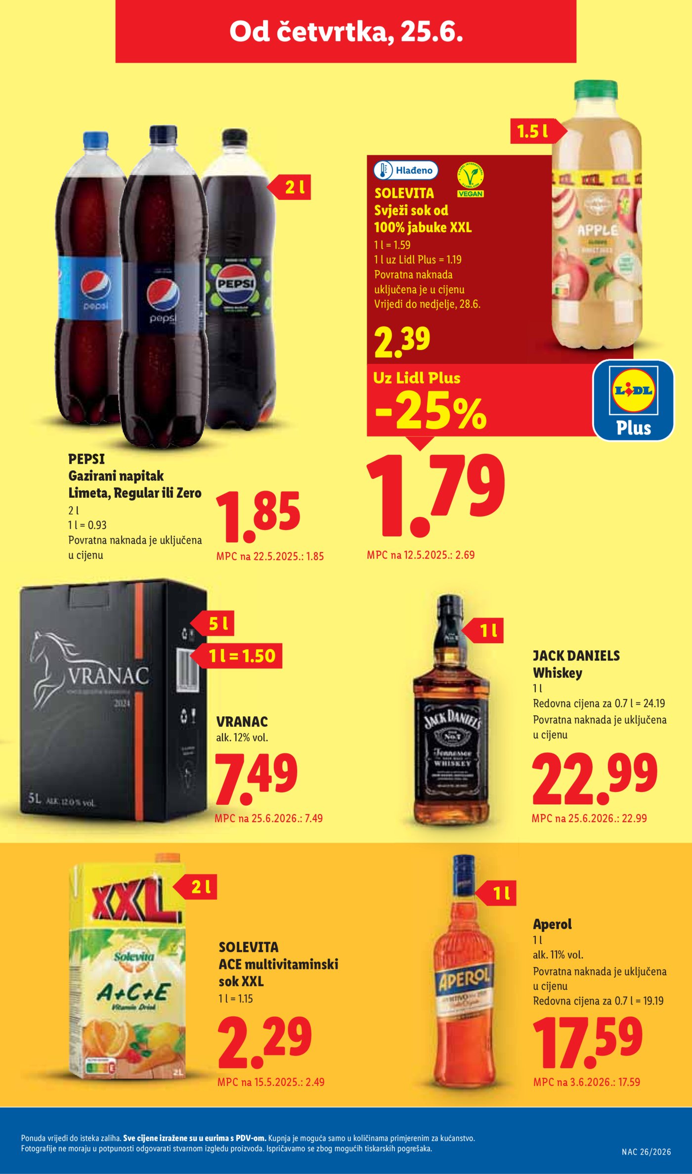 Lidl katalog Super ponuda od utorka 23.06. - 28.06.2026.