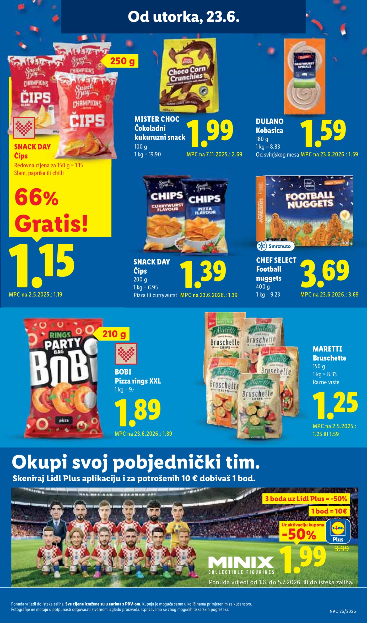 Lidl katalog Super ponuda od utorka 23.06. - 28.06.2026.
