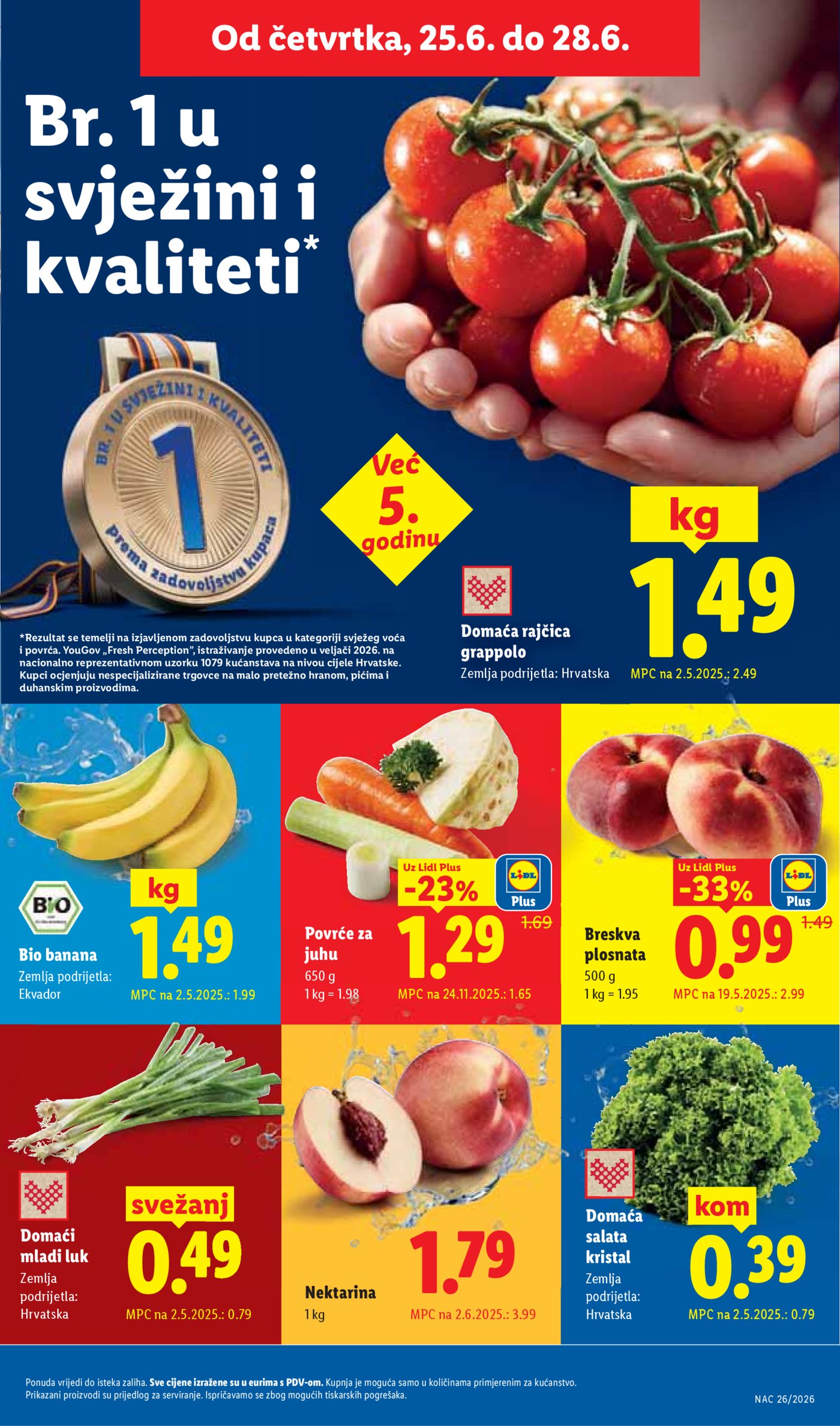 Lidl katalog Super ponuda od utorka 23.06. - 28.06.2026.
