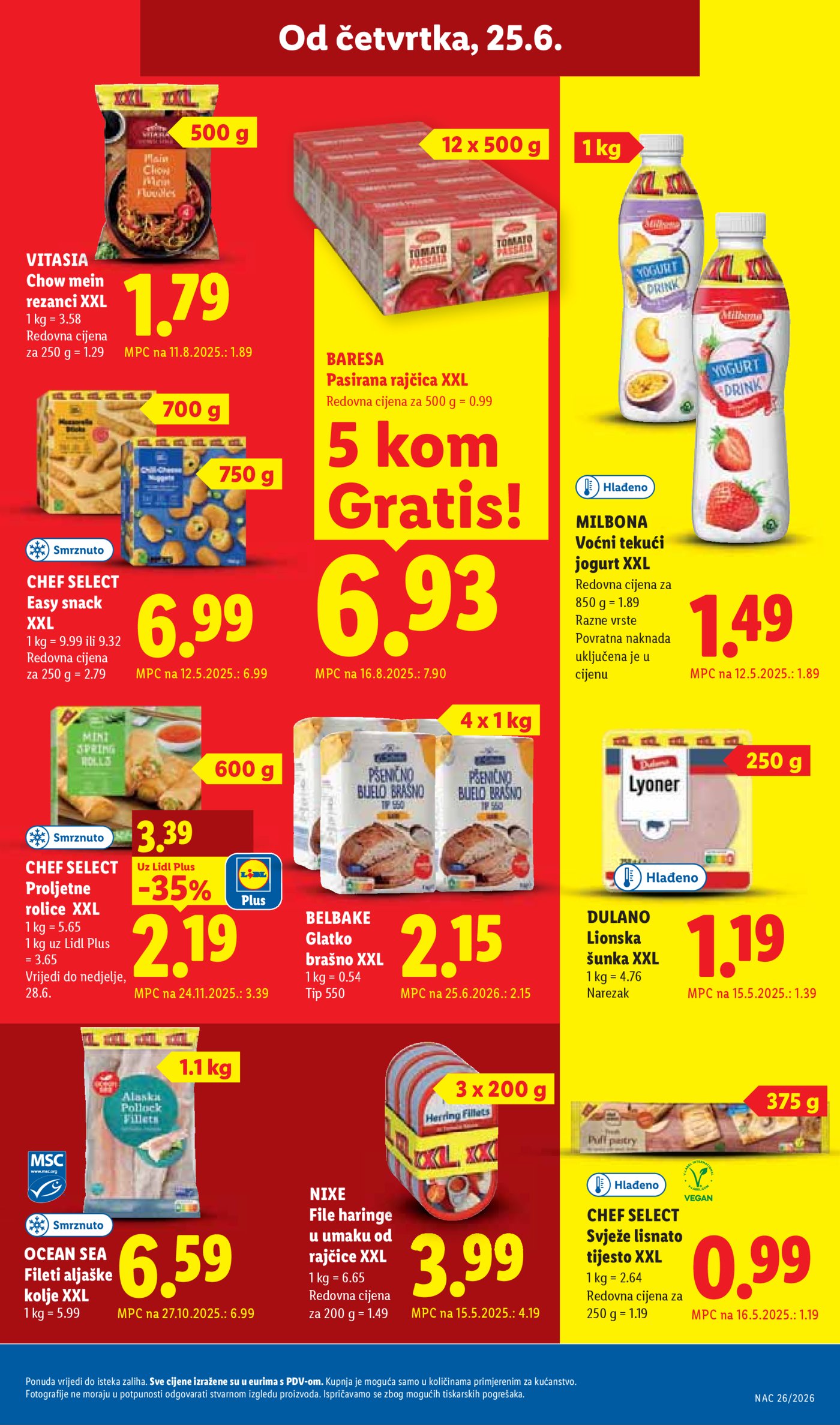 Lidl katalog Super ponuda od utorka 23.06. - 28.06.2026.
