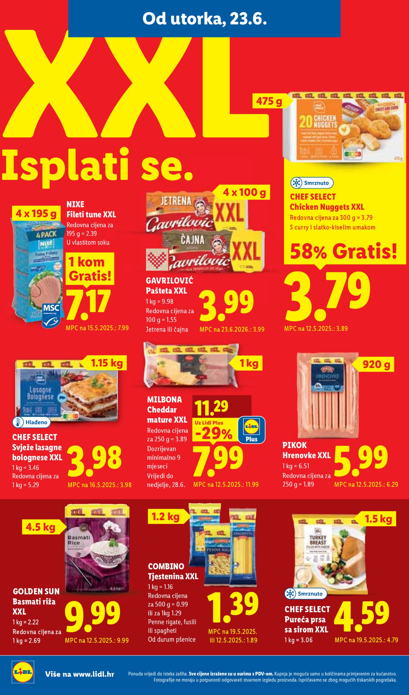 Lidl katalog Super ponuda od utorka 23.06. - 28.06.2026.