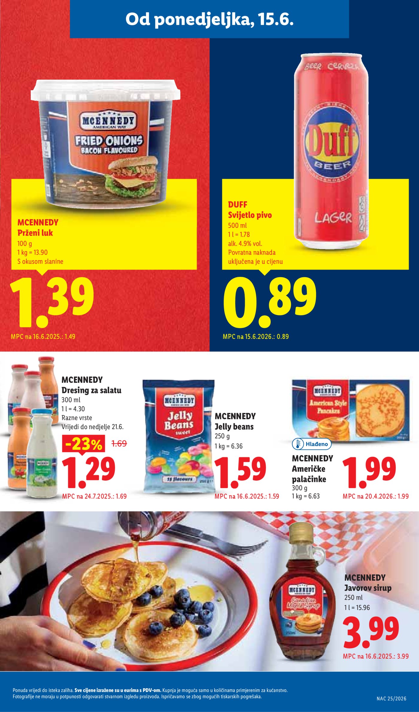 Lidl katalog Super ponuda od ponedjeljka 15.06. - 21.06.2026.