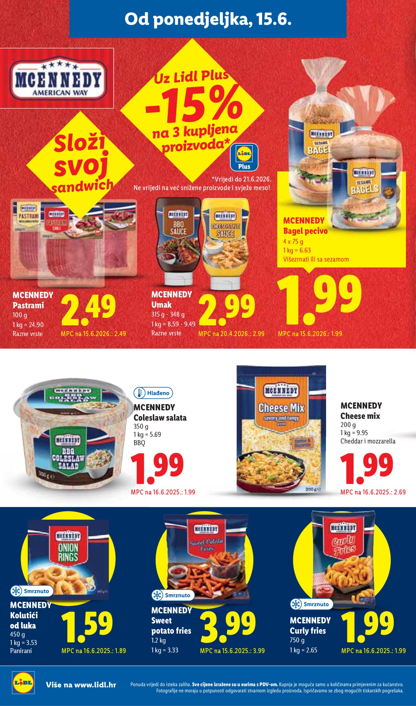Lidl katalog Super ponuda od ponedjeljka 15.06. - 21.06.2026.