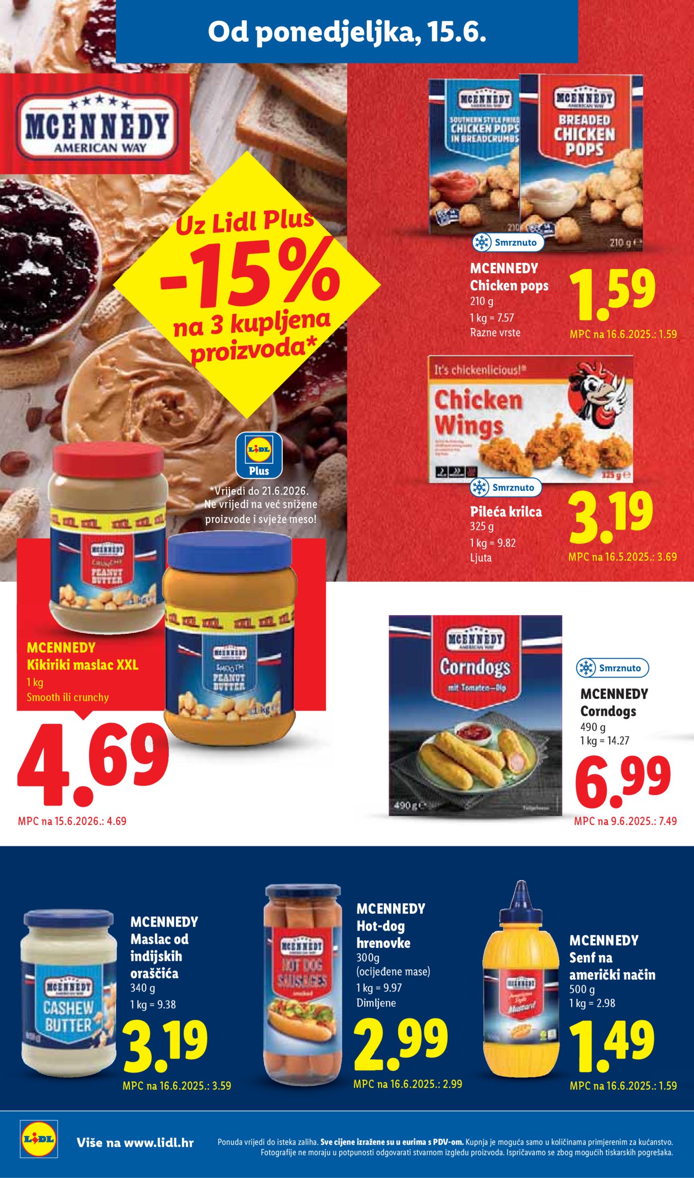 Lidl katalog Super ponuda od ponedjeljka 15.06. - 21.06.2026.