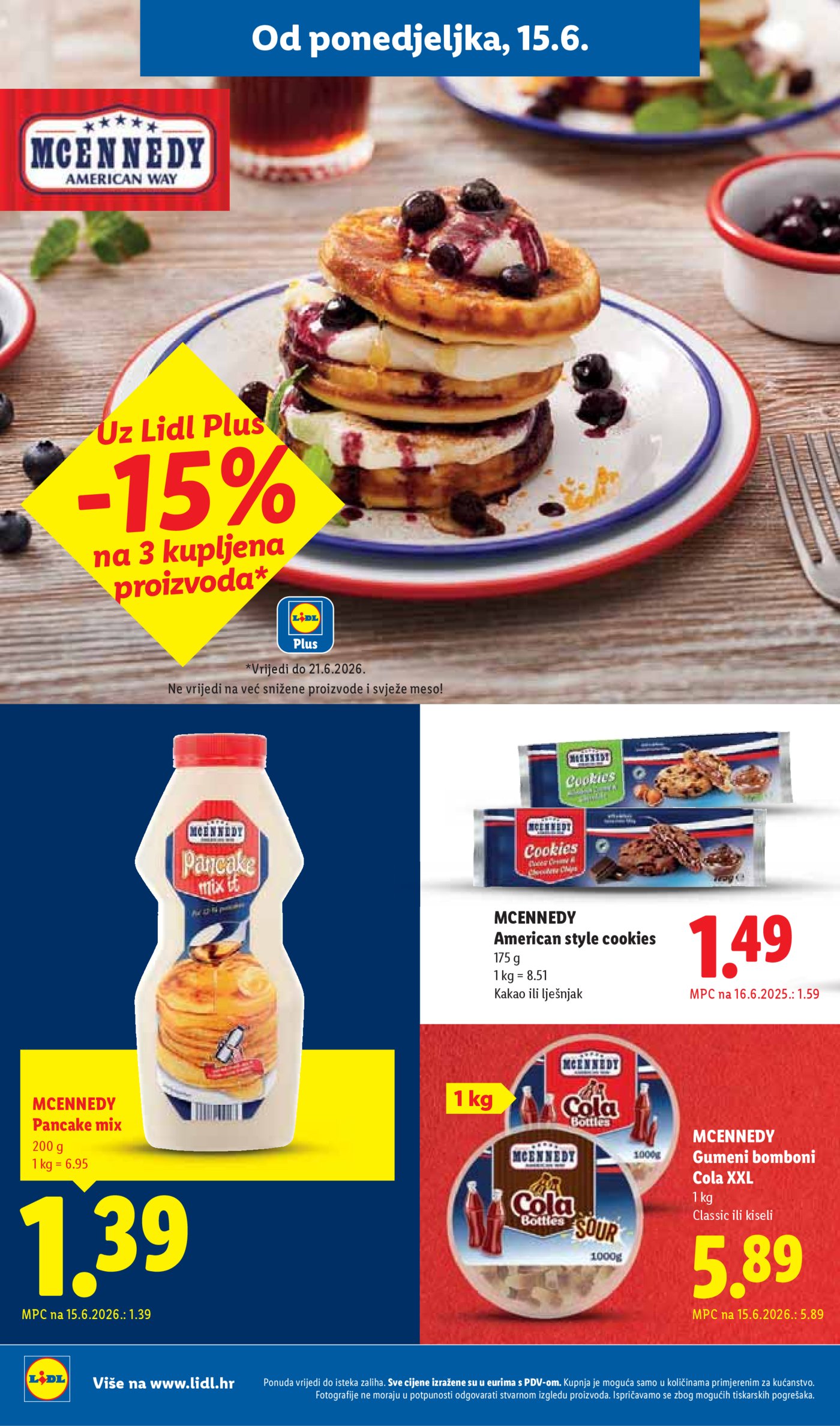 Lidl katalog Super ponuda od ponedjeljka 15.06. - 21.06.2026.