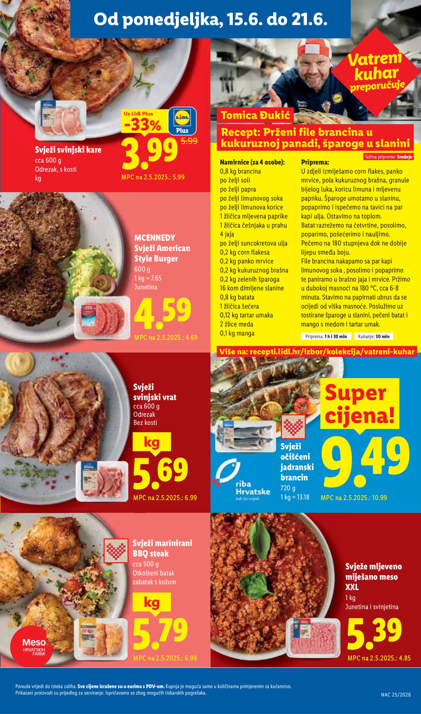 Lidl katalog Super ponuda od ponedjeljka 15.06. - 21.06.2026.