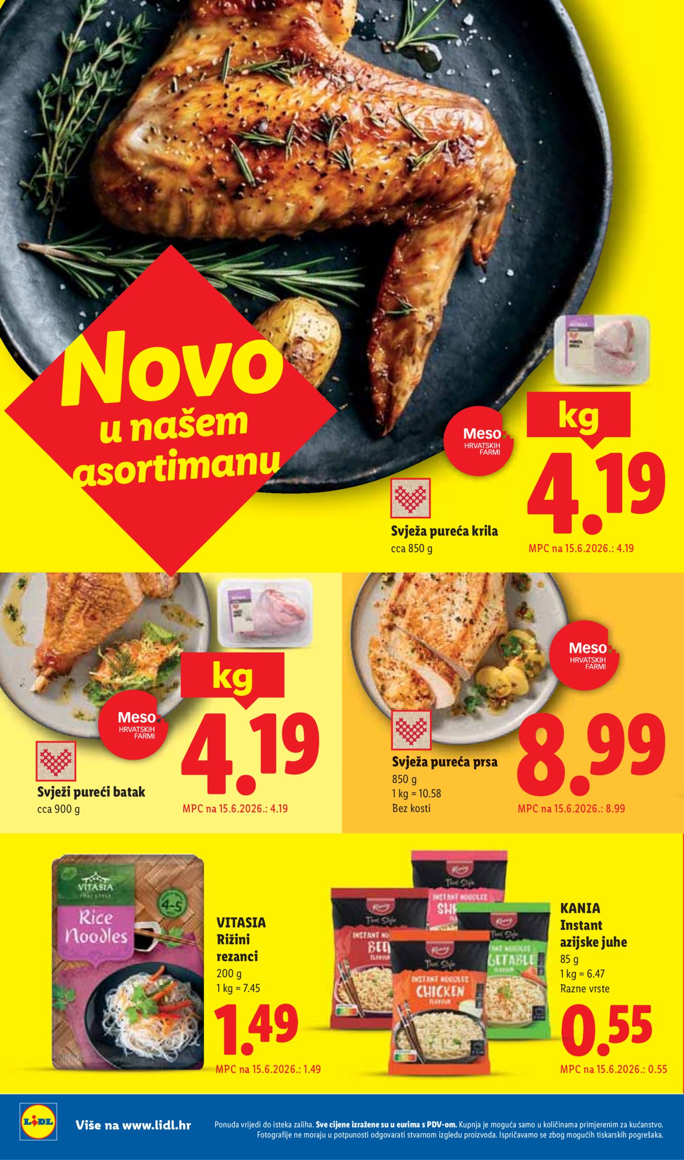 Lidl katalog Super ponuda od ponedjeljka 15.06. - 21.06.2026.