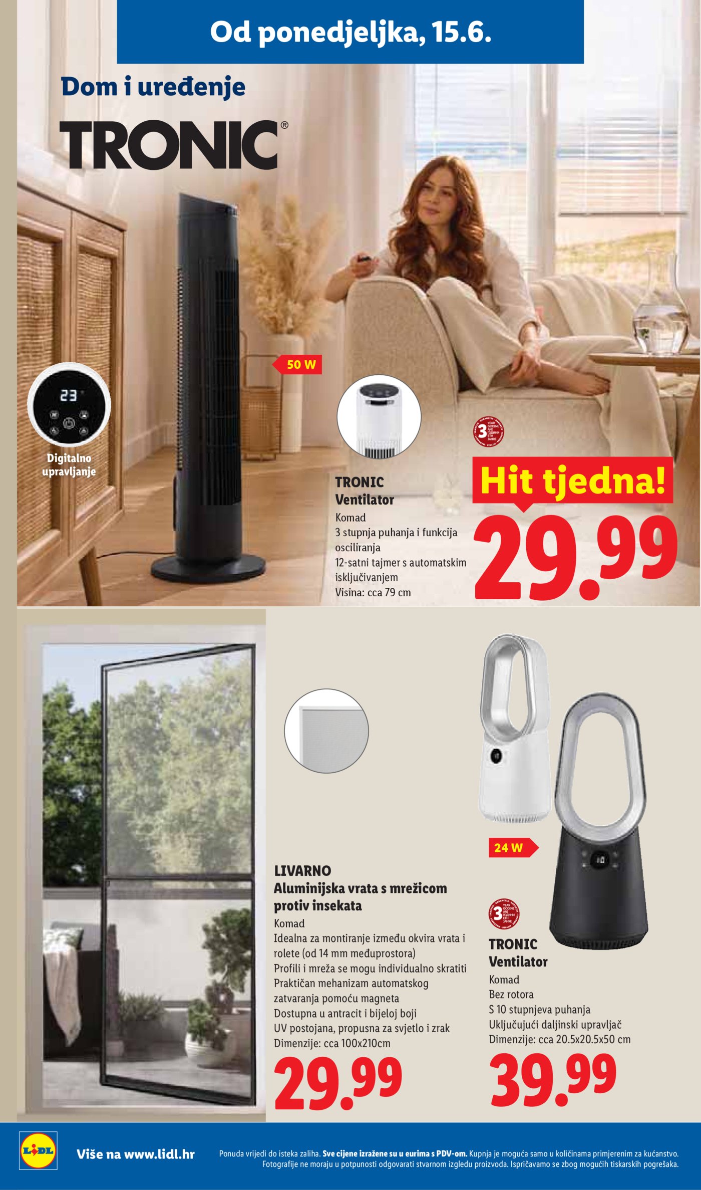 Lidl katalog Super ponuda od ponedjeljka 15.06. - 21.06.2026.