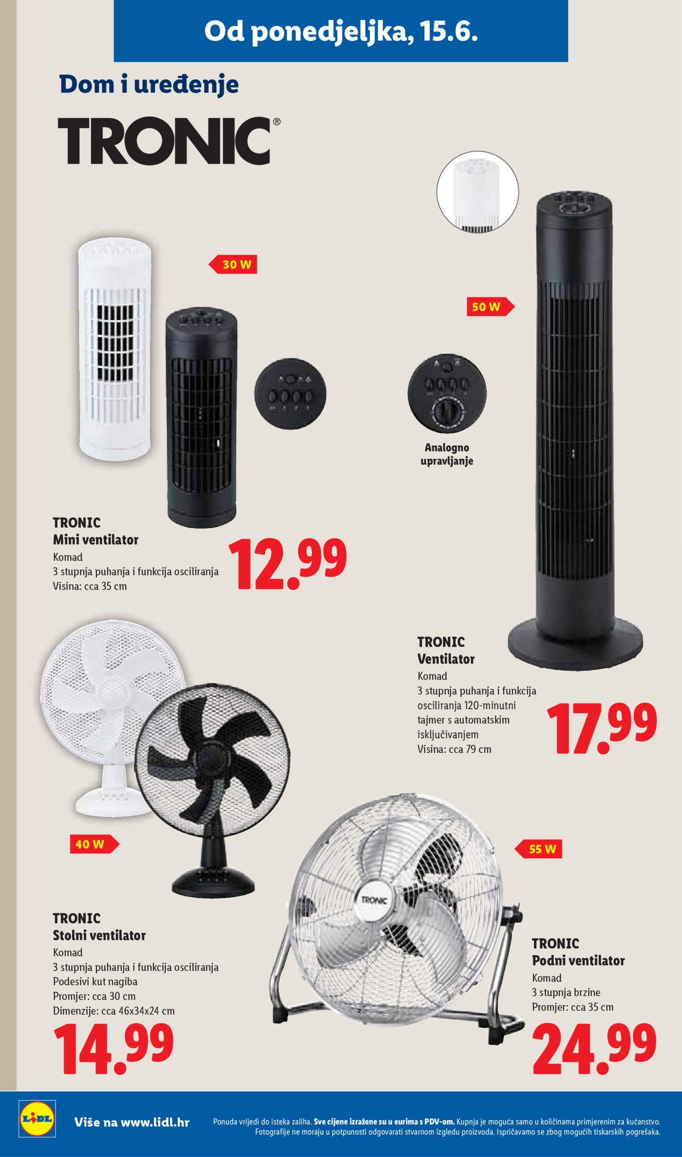 Lidl katalog Super ponuda od ponedjeljka 15.06. - 21.06.2026.