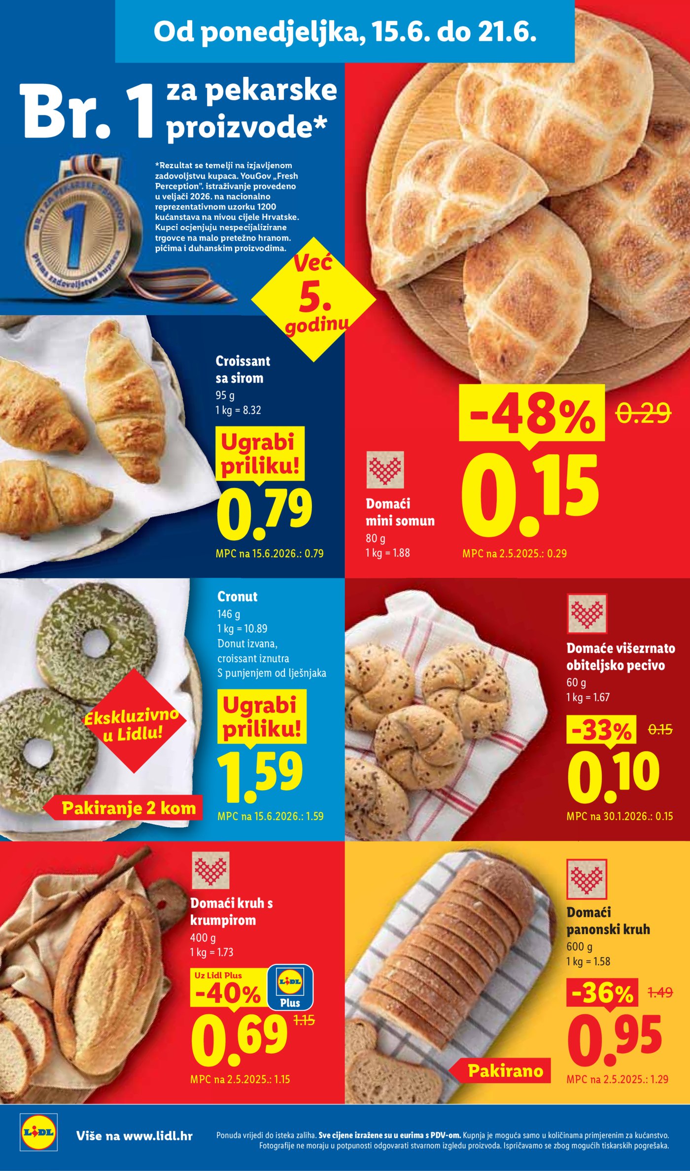 Lidl katalog Super ponuda od ponedjeljka 15.06. - 21.06.2026.