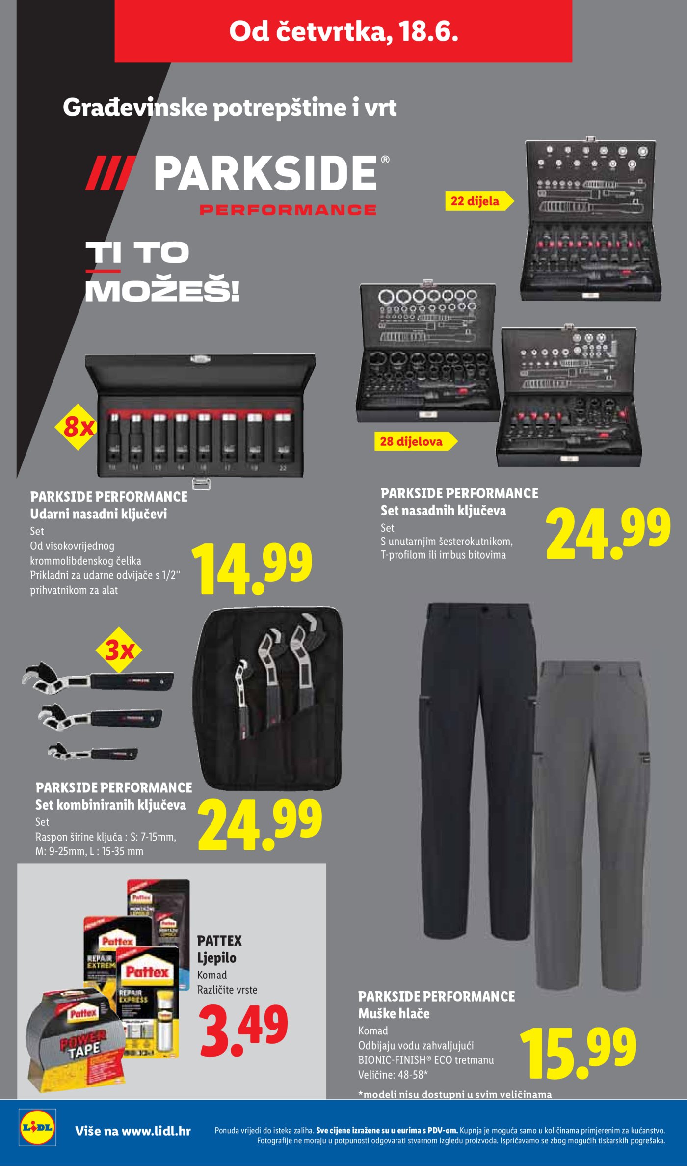 Lidl katalog Super ponuda od ponedjeljka 15.06. - 21.06.2026.