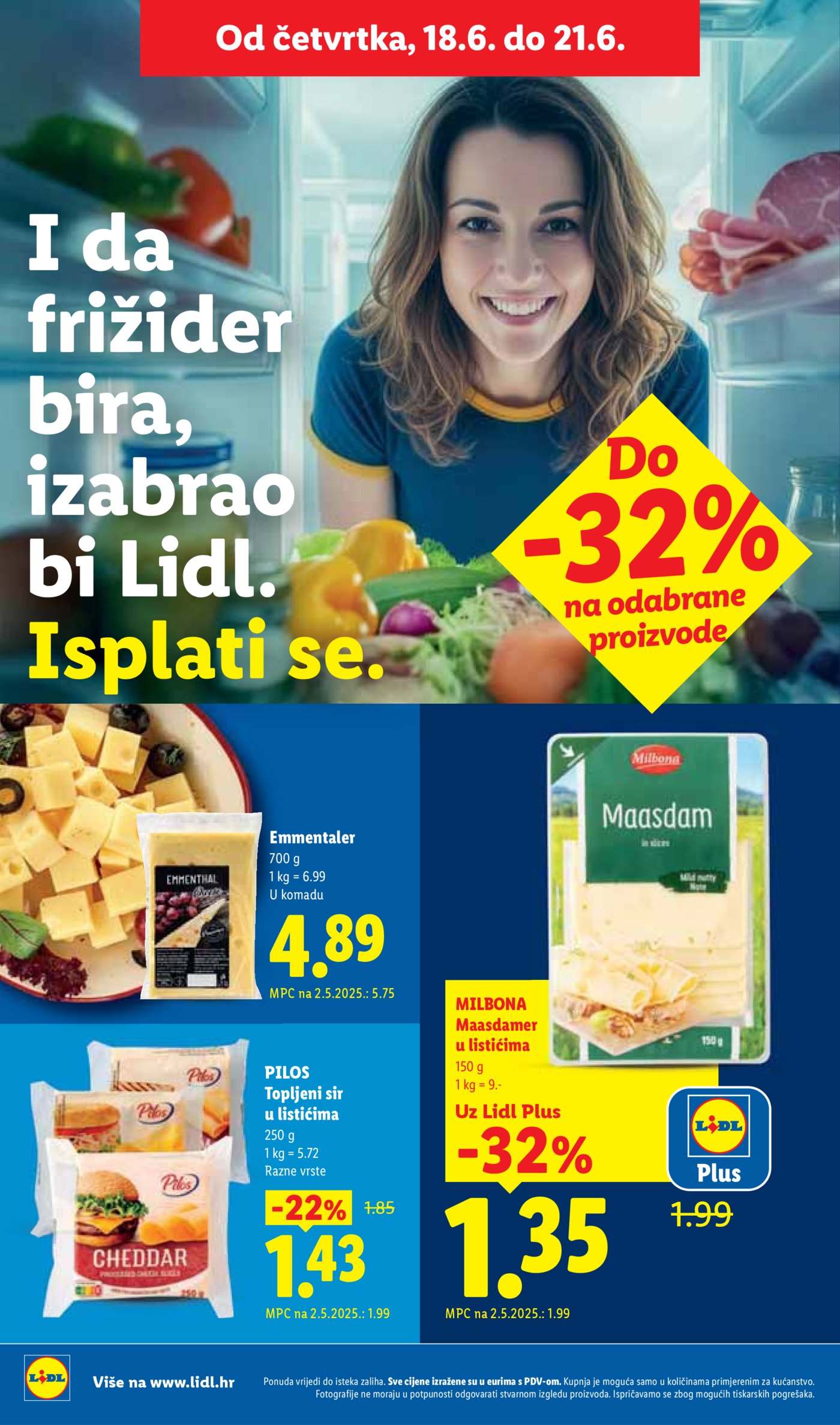 Lidl katalog Super ponuda od ponedjeljka 15.06. - 21.06.2026.