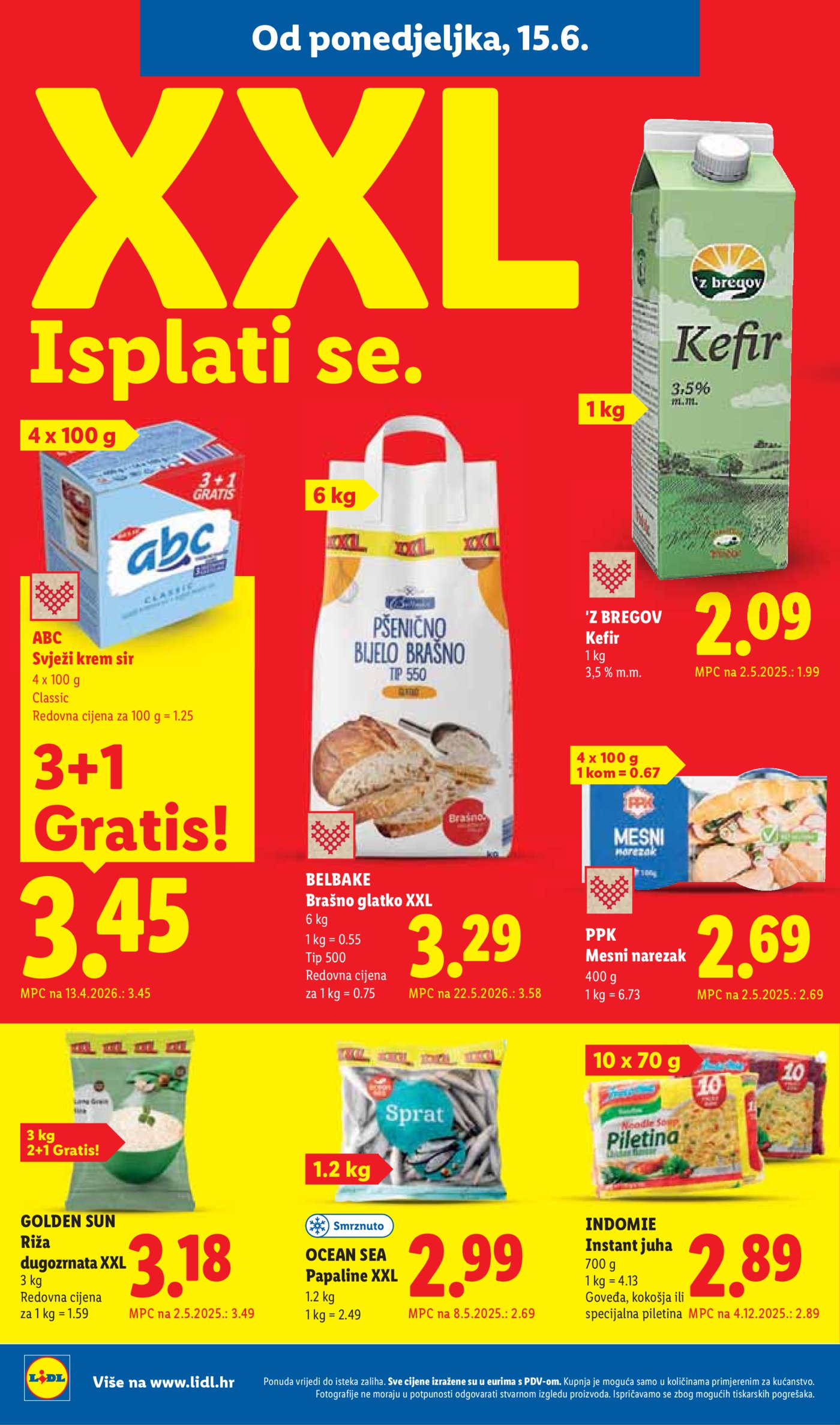 Lidl katalog Super ponuda od ponedjeljka 15.06. - 21.06.2026.