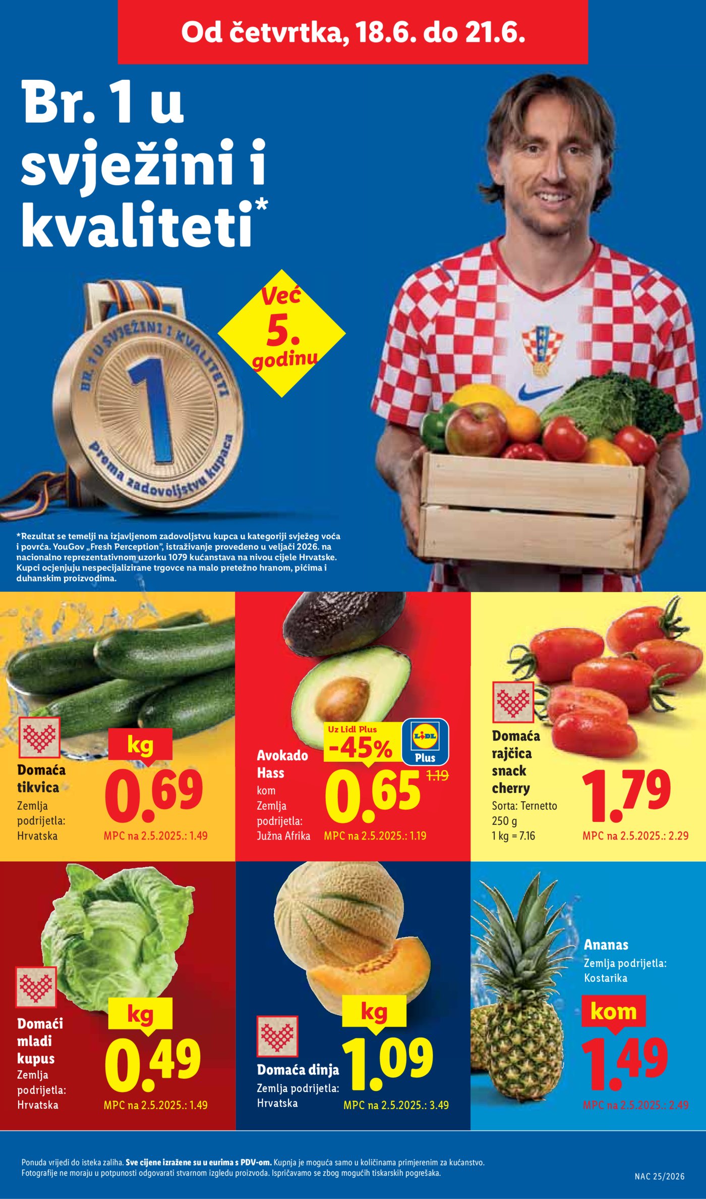 Lidl katalog Super ponuda od ponedjeljka 15.06. - 21.06.2026.