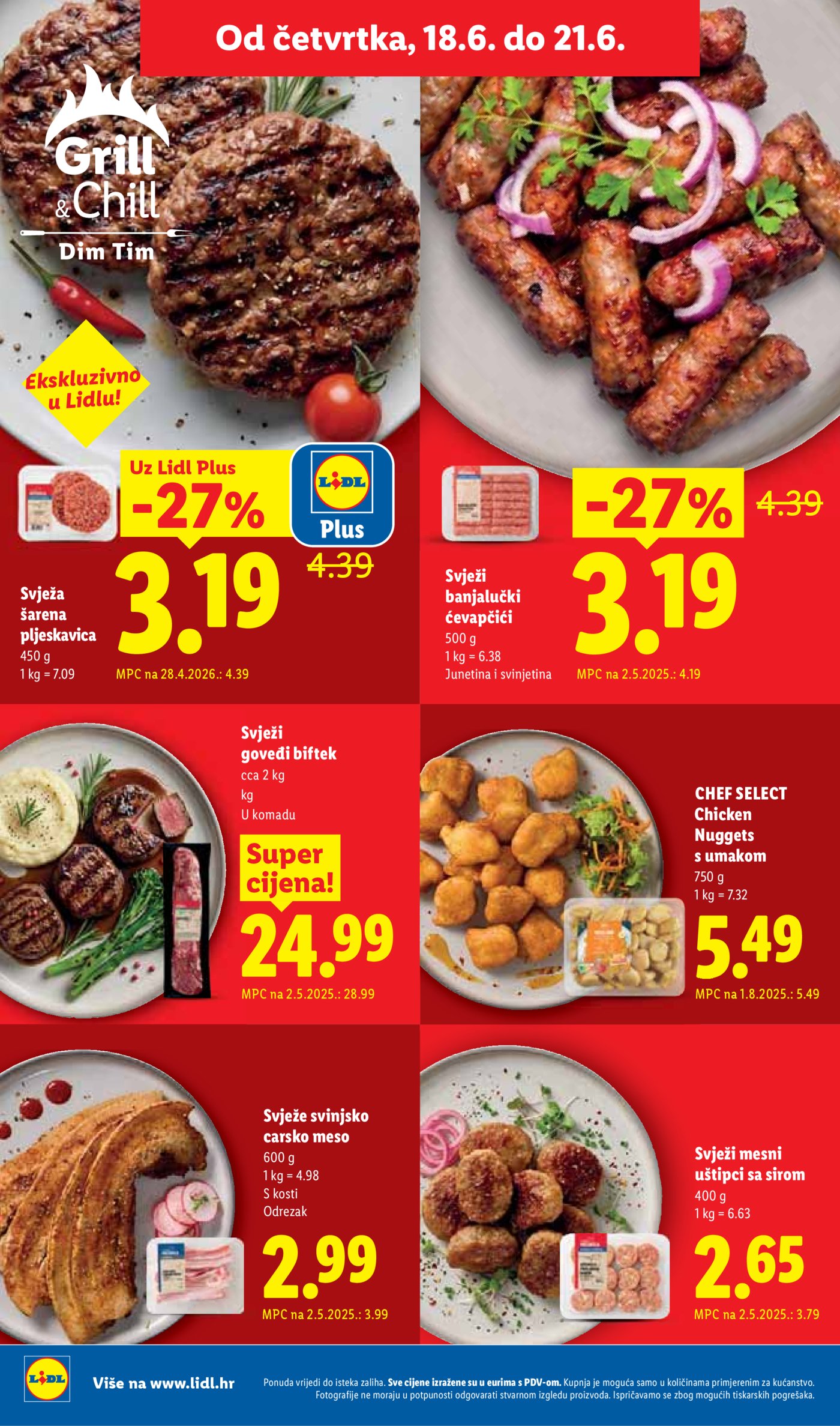 Lidl katalog Super ponuda od ponedjeljka 15.06. - 21.06.2026.