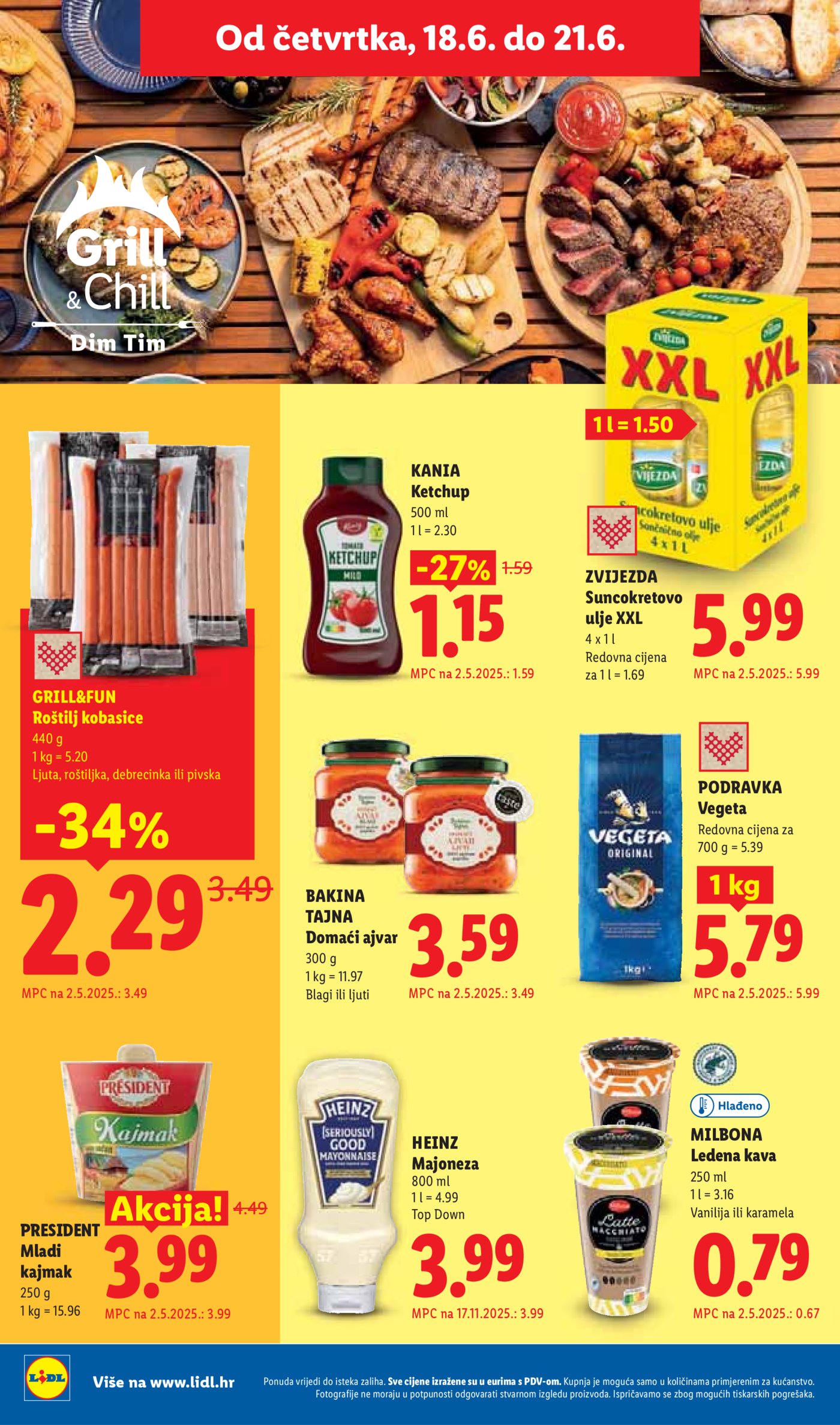 Lidl katalog Super ponuda od ponedjeljka 15.06. - 21.06.2026.
