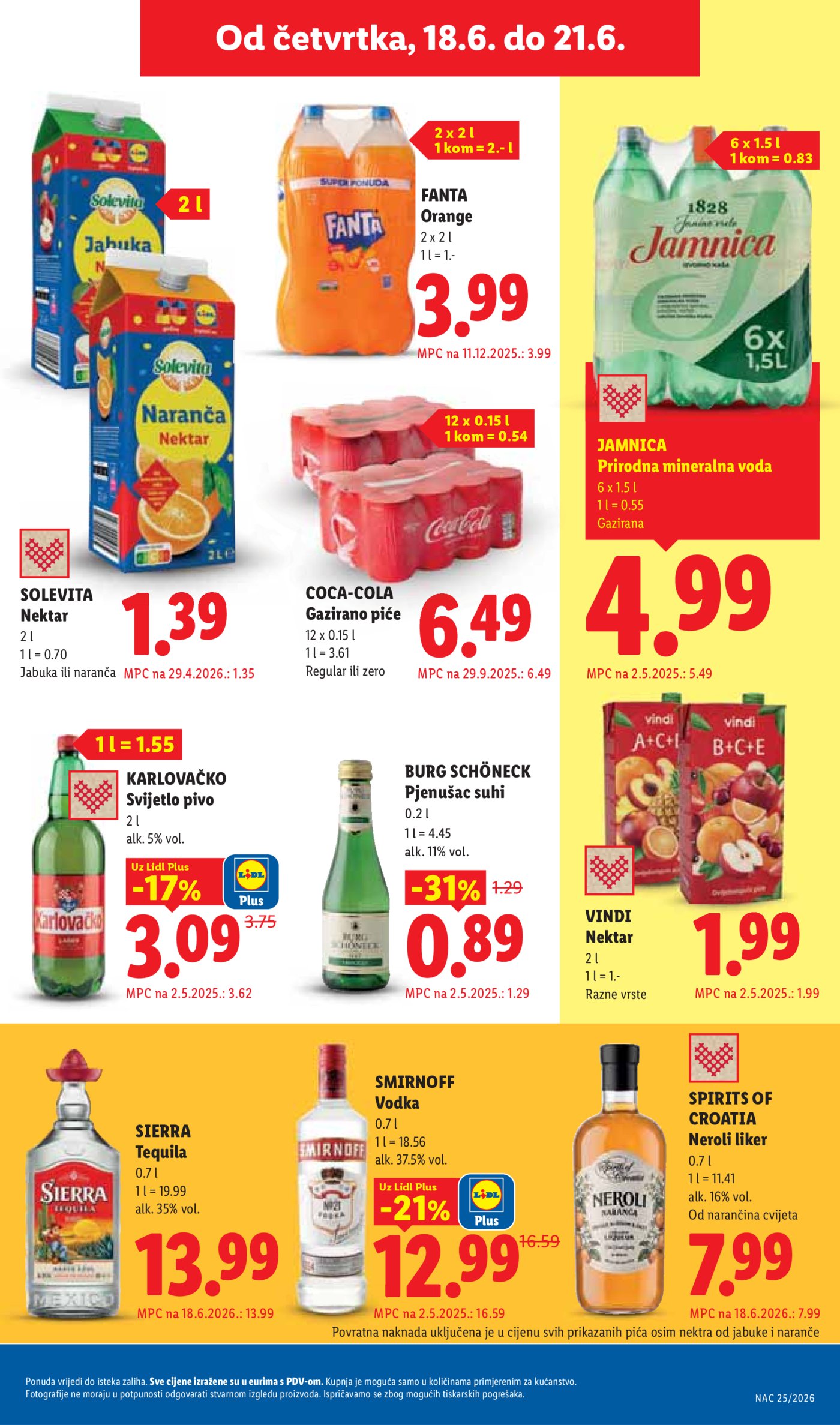 Lidl katalog Super ponuda od ponedjeljka 15.06. - 21.06.2026.