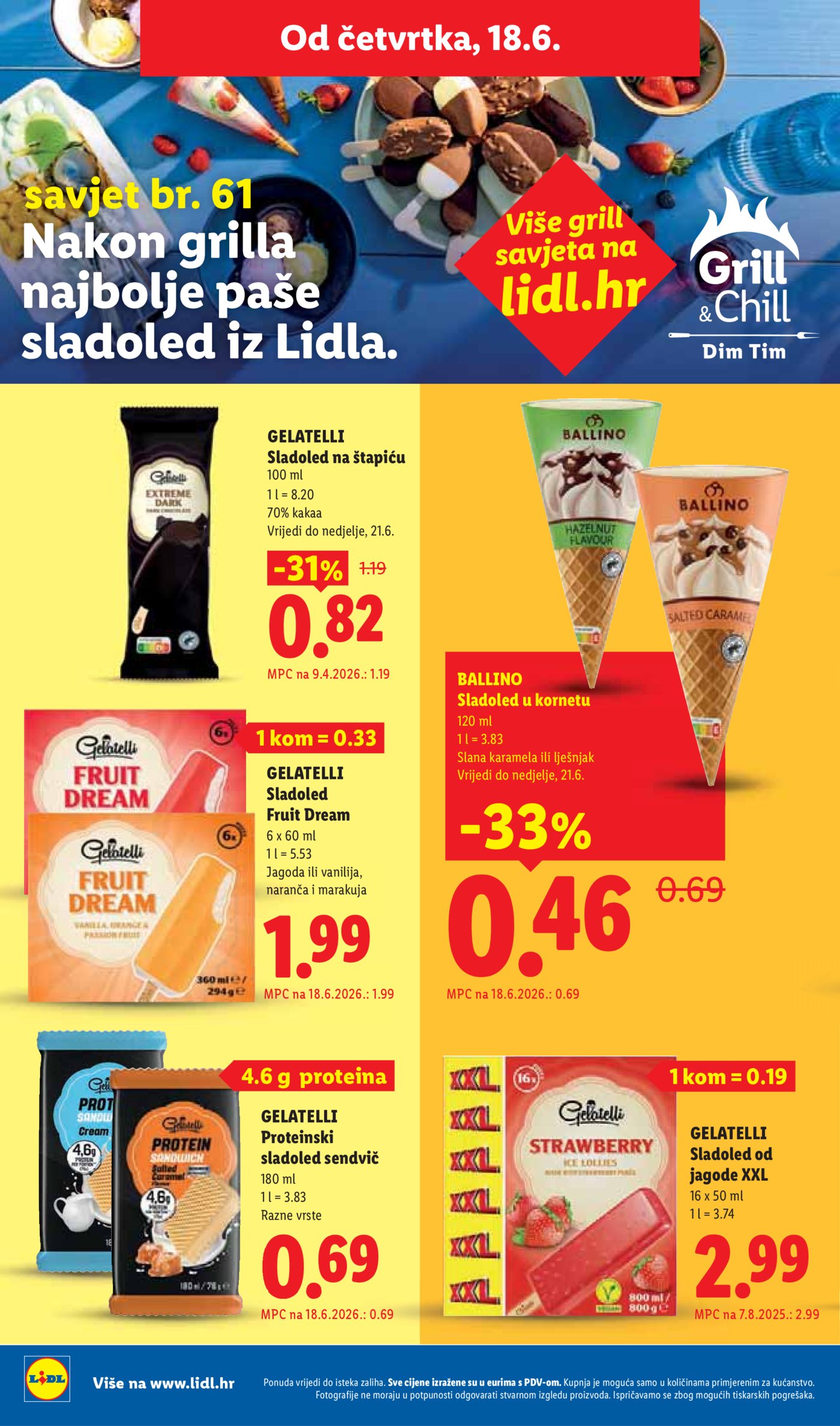 Lidl katalog Super ponuda od ponedjeljka 15.06. - 21.06.2026.
